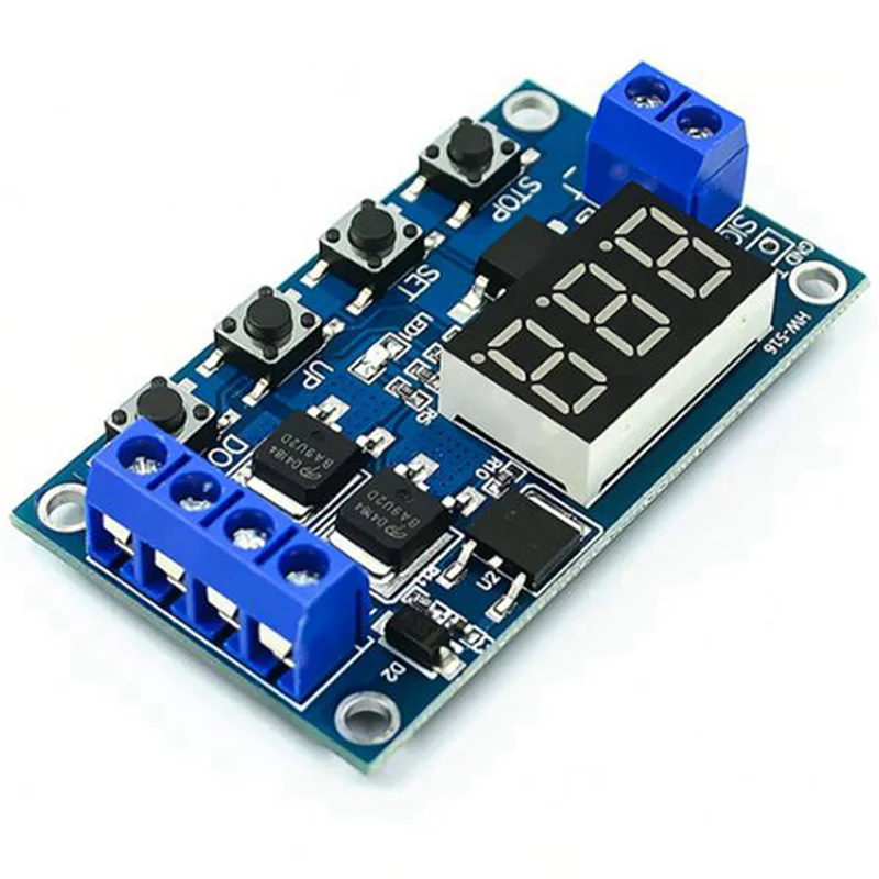 2025 Hot Style 6Pcs DC12-24V Dual MOS Digital Time Delay Relay Trigger Cycle Timer Delay Switch Circuit Board Timing Control Mod
2025 Hot Style 6Pcs DC12-24V Dual MOS Digital Time Delay Relay Trigger Cycle Timer Delay Switch Circuit Board Timing Control Mod