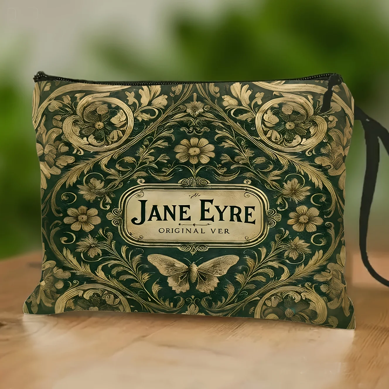 A Vintage Design Toiletry Bag Featuring a Jane Eyre Theme with Floral And Butterfly Patterns Multifunctional And Portable Perf
A Vintage Design Toiletry Bag Featuring a Jane Eyre Theme with Floral And Butterfly Patterns Multifunctional And Portable Perf