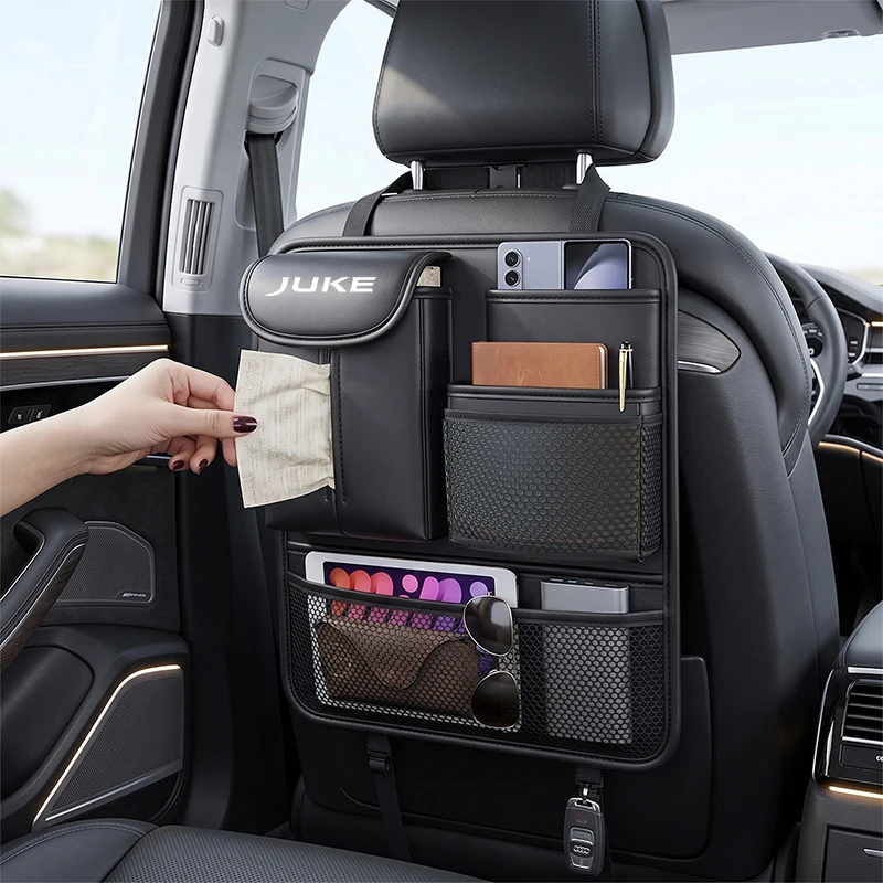 Car Seat Back Storage Bag For Nissan Juke F15 F16 Multifunctional Rear Hanging Bag Stowing Tidying Seat Tissue Box Storage Bag
Car Seat Back Storage Bag For Nissan Juke F15 F16 Multifunctional Rear Hanging Bag Stowing Tidying Seat Tissue Box Storage Bag