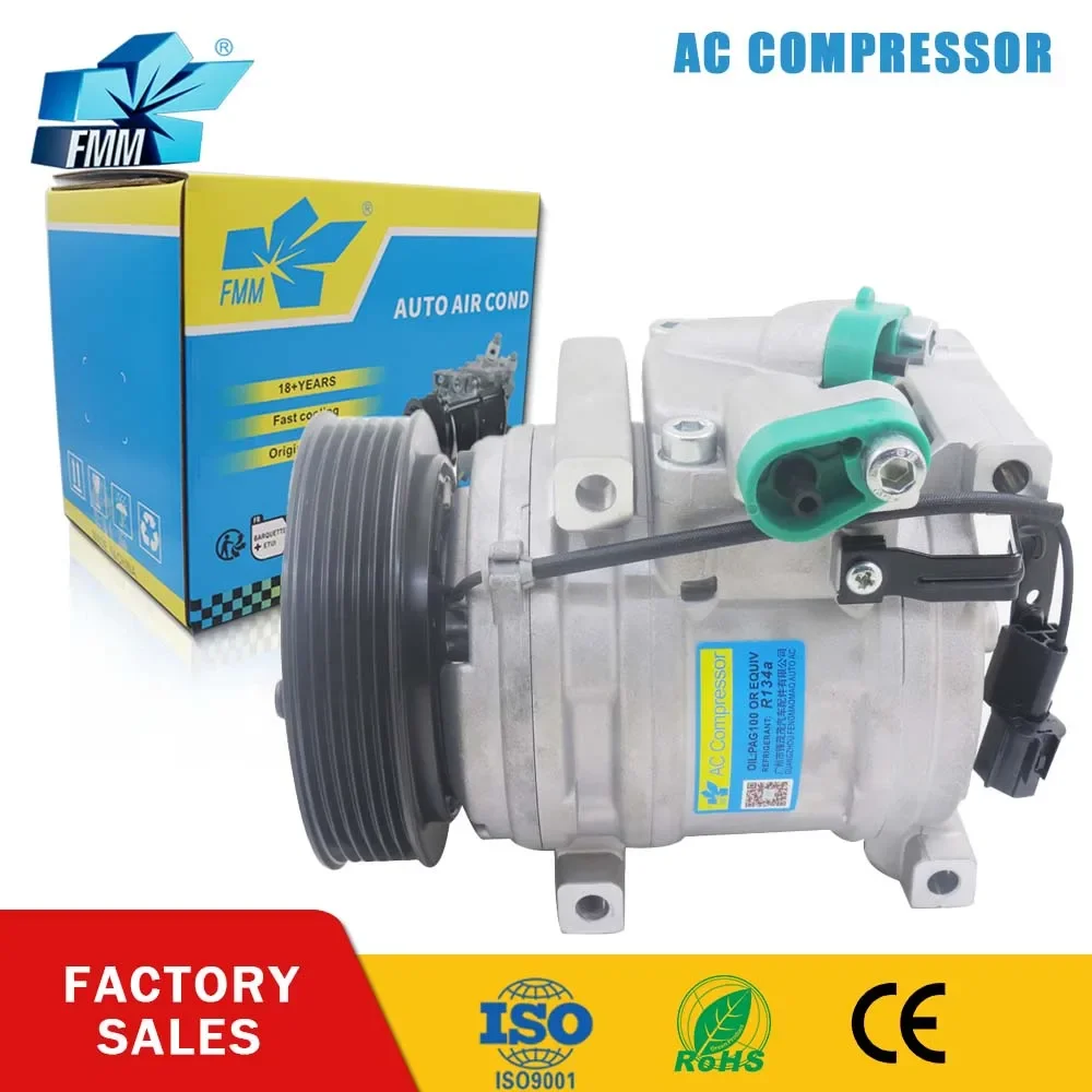 FMM HS09 AC Air Conditioning Cooling Pump Compressor for KIA Picanto II 1.0 1.2 G3LA B3LA G4LA 2011-2017 977011Y050 97701-1Y050
FMM HS09 AC Air Conditioning Cooling Pump Compressor for KIA Picanto II 1.0 1.2 G3LA B3LA G4LA 2011-2017 977011Y050 97701-1Y050