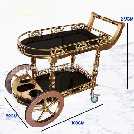 Mobile Dining Car, Multi-functional Tea Trolley Hotel Catering Stainless Steel Bar Wine Cart, Trolley, Dining Side Car
Mobile Dining Car, Multi-functional Tea Trolley Hotel Catering Stainless Steel Bar Wine Cart, Trolley, Dining Side Car