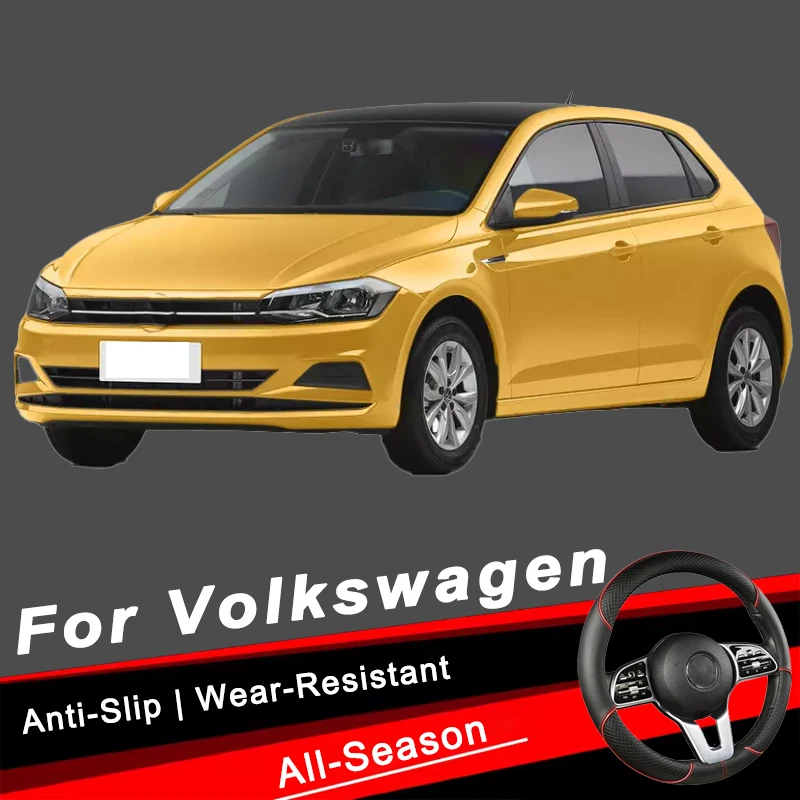 For Volkswagen Series 38cm Car Leather Steering Wheel Cover- Anti-Slip, Wear-Resistant, All-Season, Universal | Cubre Volante
For Volkswagen Series 38cm Car Leather Steering Wheel Cover- Anti-Slip, Wear-Resistant, All-Season, Universal | Cubre Volante