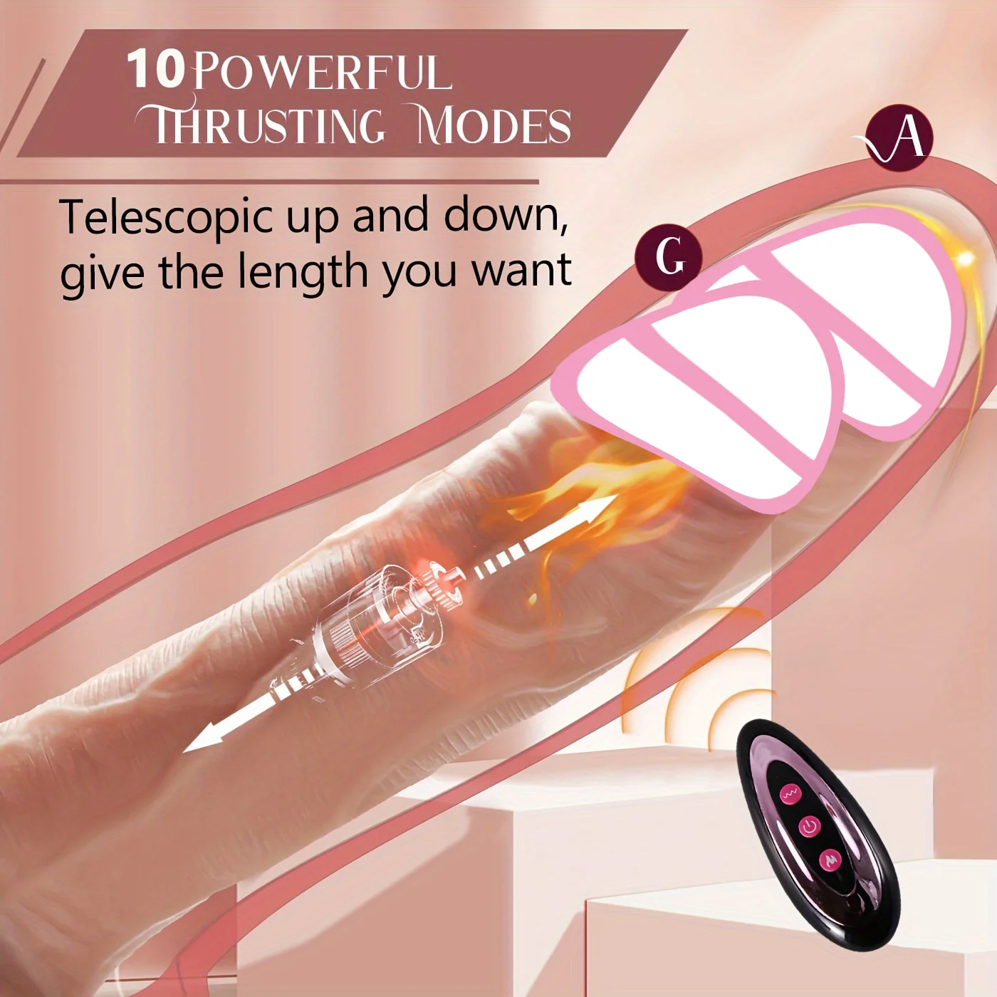 Telescopic Female Vibrator Dildo Remotely Controlled Realistic Big Penis Massager Anal vagina Masturbator Sex Toys For Women 18
Telescopic Female Vibrator Dildo Remotely Controlled Realistic Big Penis Massager Anal vagina Masturbator Sex Toys For Women 18