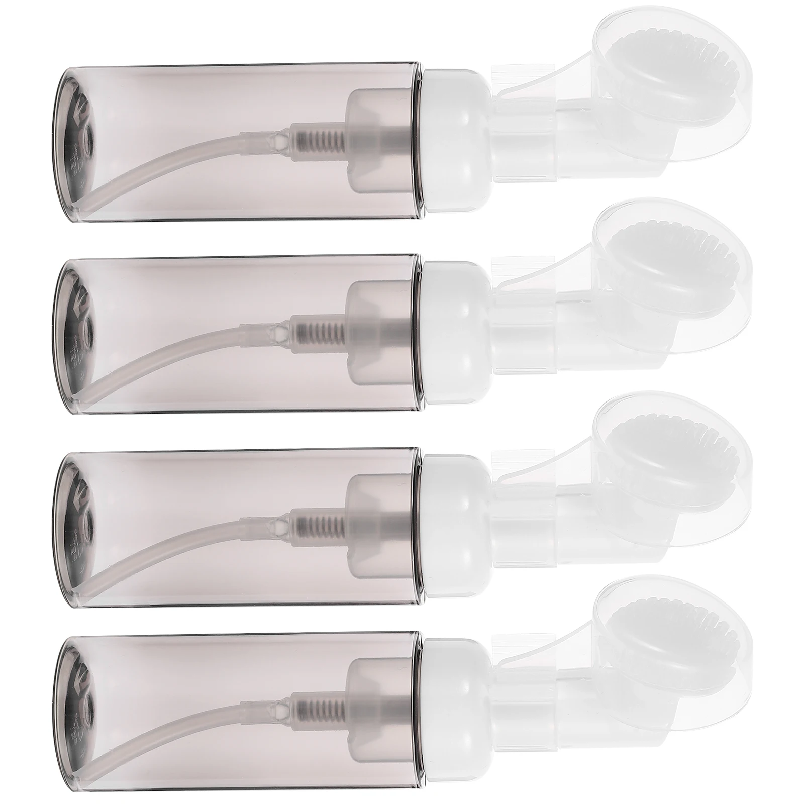 4pcs Foam Bottles 60ml Transparent Black Foaming Pump Dispenser Brush Head Travel Refillable toiletries packaging easy
4pcs Foam Bottles 60ml Transparent Black Foaming Pump Dispenser Brush Head Travel Refillable toiletries packaging easy