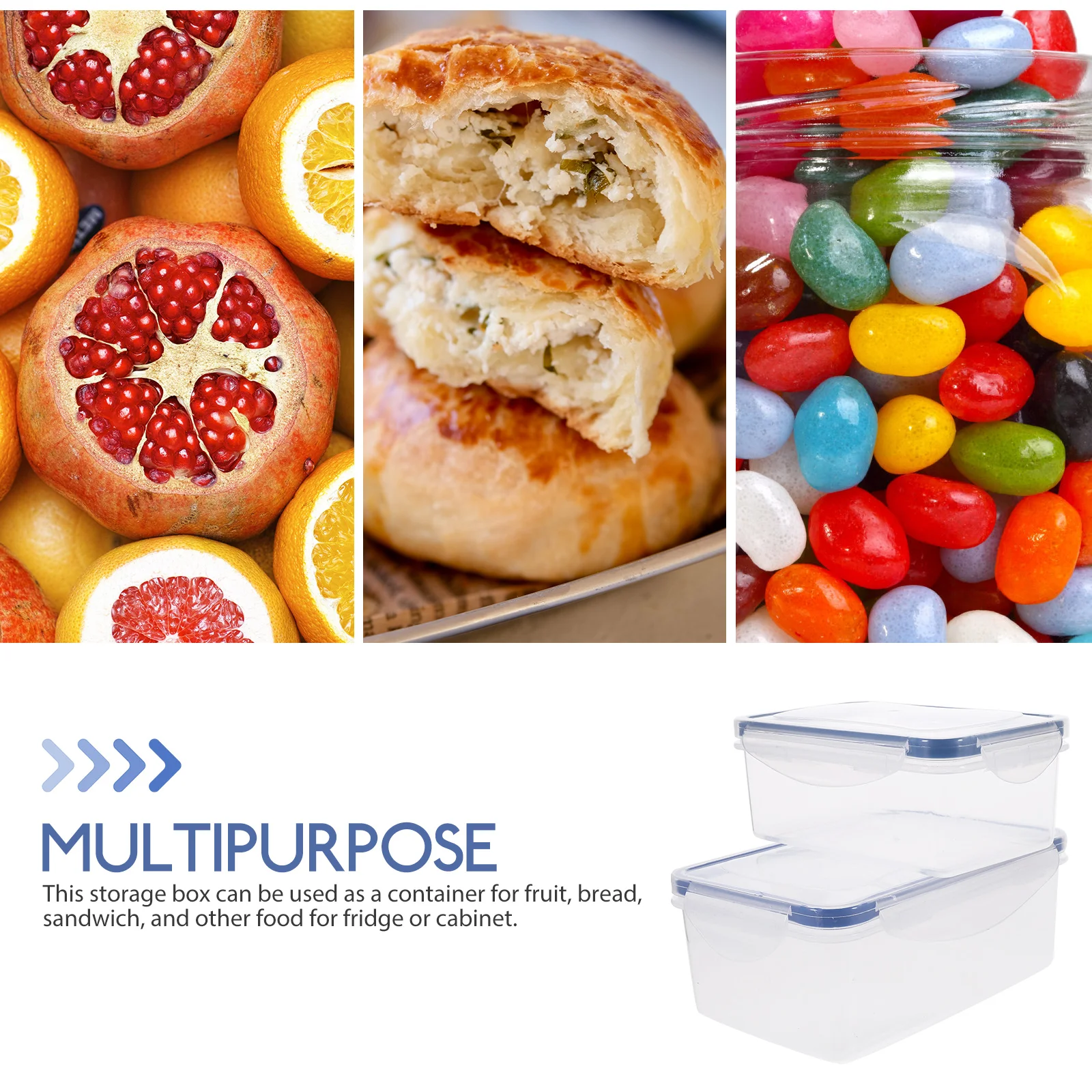 4pcs Airtight Food Containers Lunch Box Sealing Storage Boxes for Fridge Freezer Meal Prep Sandwich Bread Travel Camping
4pcs Airtight Food Containers Lunch Box Sealing Storage Boxes for Fridge Freezer Meal Prep Sandwich Bread Travel Camping