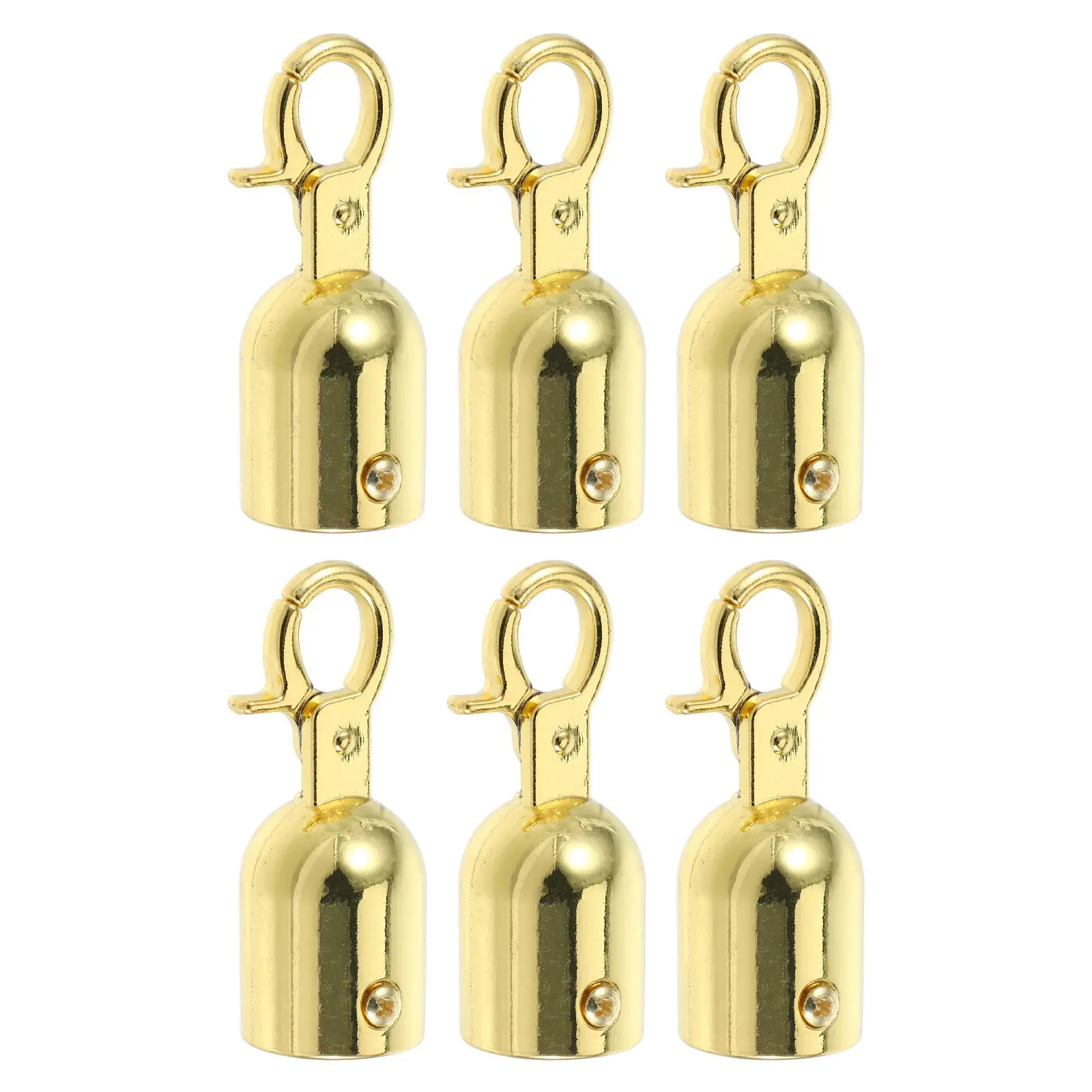 6 Pcs Hooks Accessories Durable Zinc Alloy Stanchion Rope Secure Fixation Barrier Necklace Badges Lanyards Cord Post Queue Crowd
6 Pcs Hooks Accessories Durable Zinc Alloy Stanchion Rope Secure Fixation Barrier Necklace Badges Lanyards Cord Post Queue Crowd
