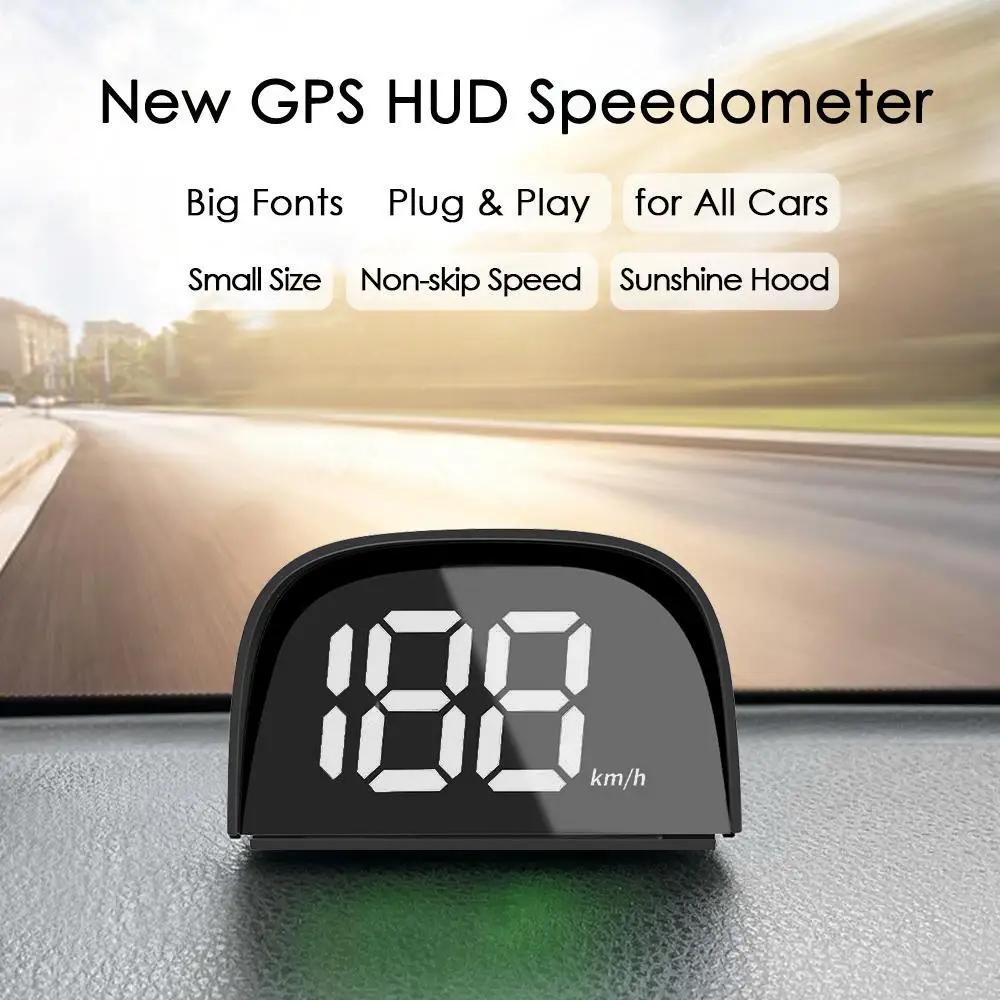 for All Cars Car GPS HUD Digital Speedometer Display White Light Plug and Play Big Font Car Electronics Accessories
for All Cars Car GPS HUD Digital Speedometer Display White Light Plug and Play Big Font Car Electronics Accessories