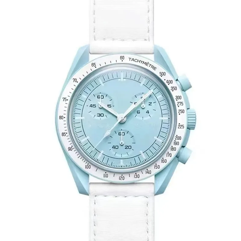 Luxury Brand Original Qualit Unisex Quartz Ceramic Chronograph Watch - Celestial Galaxy Dial 6-Hand Moon Mercury Design Watch
Luxury Brand Original Qualit Unisex Quartz Ceramic Chronograph Watch - Celestial Galaxy Dial 6-Hand Moon Mercury Design Watch