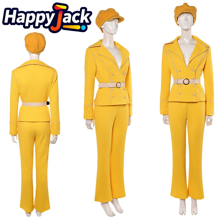 Miss Valentine Cosplay Yellow Costume 2026 Movie Pirate Disguise Adult Women Top Pants Hat Belt Halloween Carnival Party Suit
Miss Valentine Cosplay Yellow Costume 2026 Movie Pirate Disguise Adult Women Top Pants Hat Belt Halloween Carnival Party Suit