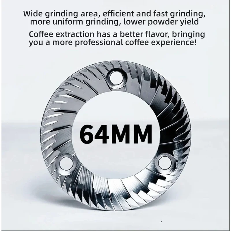 (Sea shipping) CAFOVO G1005 Commercial Coffee Grinder 64mm Flat Burr Plasma Anti-Static for Espresso Pour Over French Press Coff
(Sea shipping) CAFOVO G1005 Commercial Coffee Grinder 64mm Flat Burr Plasma Anti-Static for Espresso Pour Over French Press Coff
