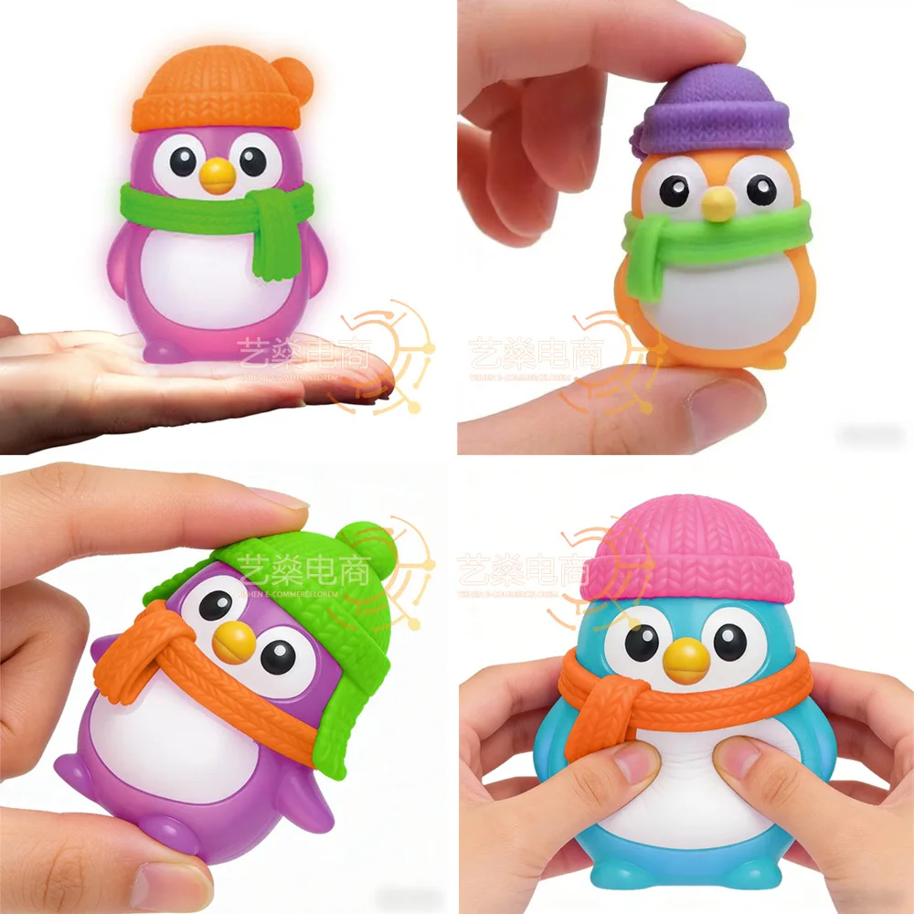 Maltose Nightlight Penguin Squeezing Play Toy - Releases stress by squeezing, slowly rebounds to relieve pressure.
Maltose Nightlight Penguin Squeezing Play Toy - Releases stress by squeezing, slowly rebounds to relieve pressure.