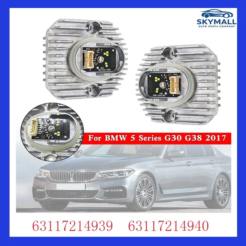 2x LED DRL Luce Controllo Unità High OEM 63117214939 63117214940 For BMW 5 Series G38 G30 G31 G32 Car Accessories
2x LED DRL Luce Controllo Unità High OEM 63117214939 63117214940 For BMW 5 Series G38 G30 G31 G32 Car Accessories
