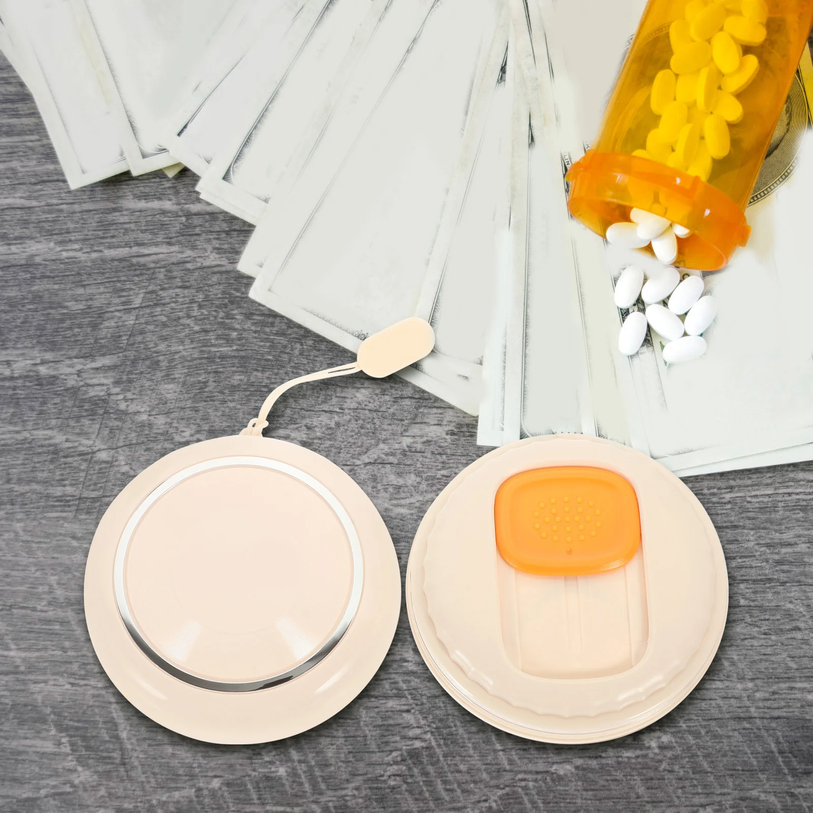 Medicine Pill Box Organizer 4 Compartments Sealed Waterproof Portable Travel Case for Daily Weekly Use Travel Organizer 
Medicine Pill Box Organizer 4 Compartments Sealed Waterproof Portable Travel Case for Daily Weekly Use Travel Organizer