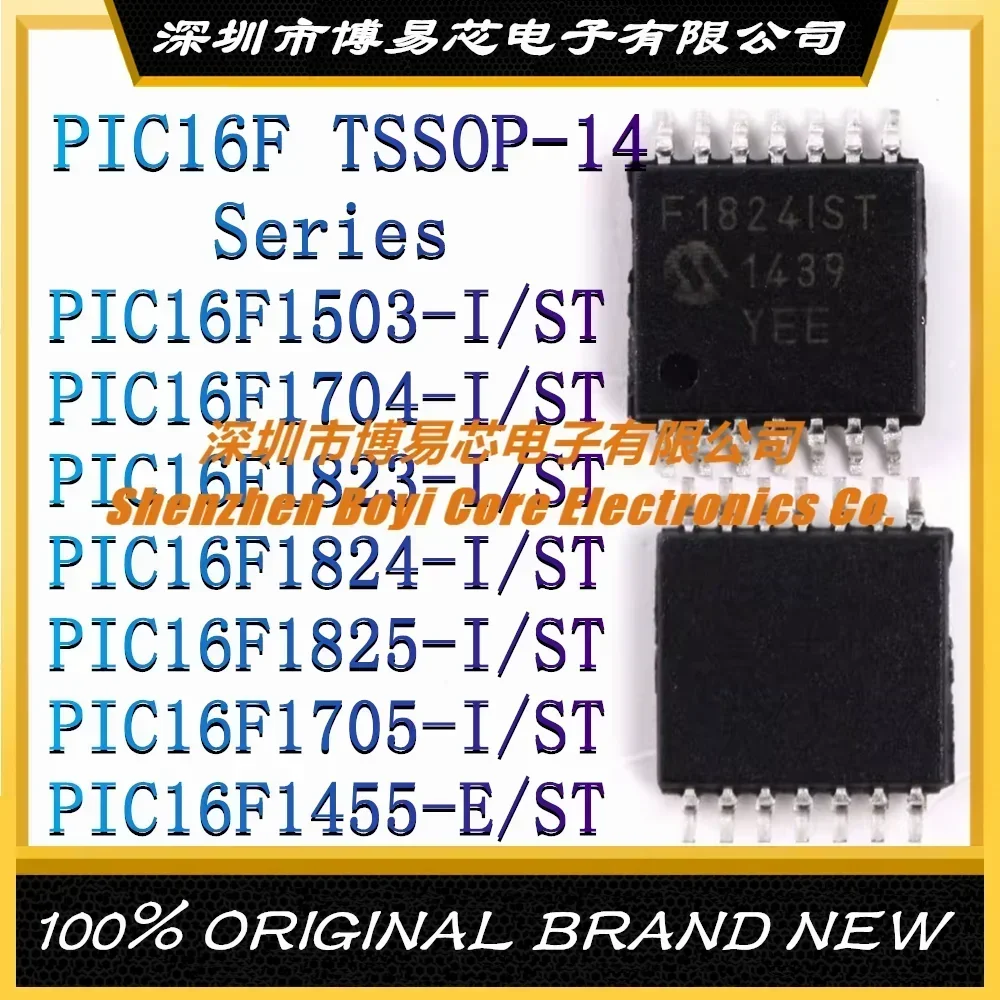 PIC16F1503 PIC16F1704 PIC16F1823 PIC16F1824 PIC16F1825 PIC16F1705-I PIC16F1455-E/ST Evaluation board
PIC16F1503 PIC16F1704 PIC16F1823 PIC16F1824 PIC16F1825 PIC16F1705-I PIC16F1455-E/ST Evaluation board
