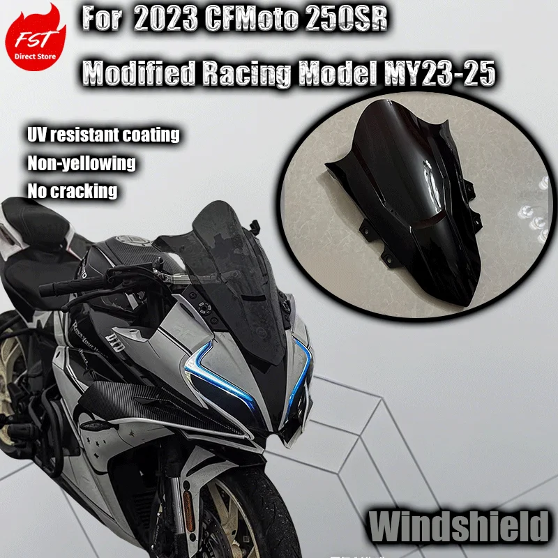 Модифицированное гоночное ветровое стекло для CFMoto 250SR 2023 года, новая модель MY23-25 Одинарный/двойной маятниковый рычаг подъема переднего ветрового стекла
Модифицированное гоночное ветровое стекло для CFMoto 250SR 2023 года, новая модель MY23-25 Одинарный/двойной маятниковый рычаг подъема переднего ветрового стекла
