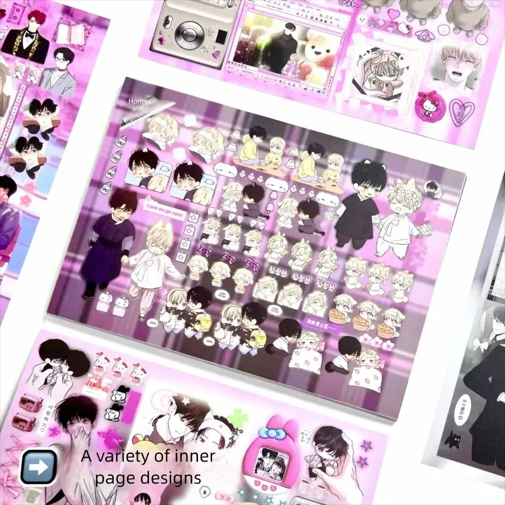 Новая 30-страничная наклейка, книга «сделай сам», подарочная наклейка для дневника, мультяшная наклейка для скрапбукинга, канцелярские принадлежности
Новая 30-страничная наклейка, книга «сделай сам», подарочная наклейка для дневника, мультяшная наклейка для скрапбукинга, канцелярские принадлежности