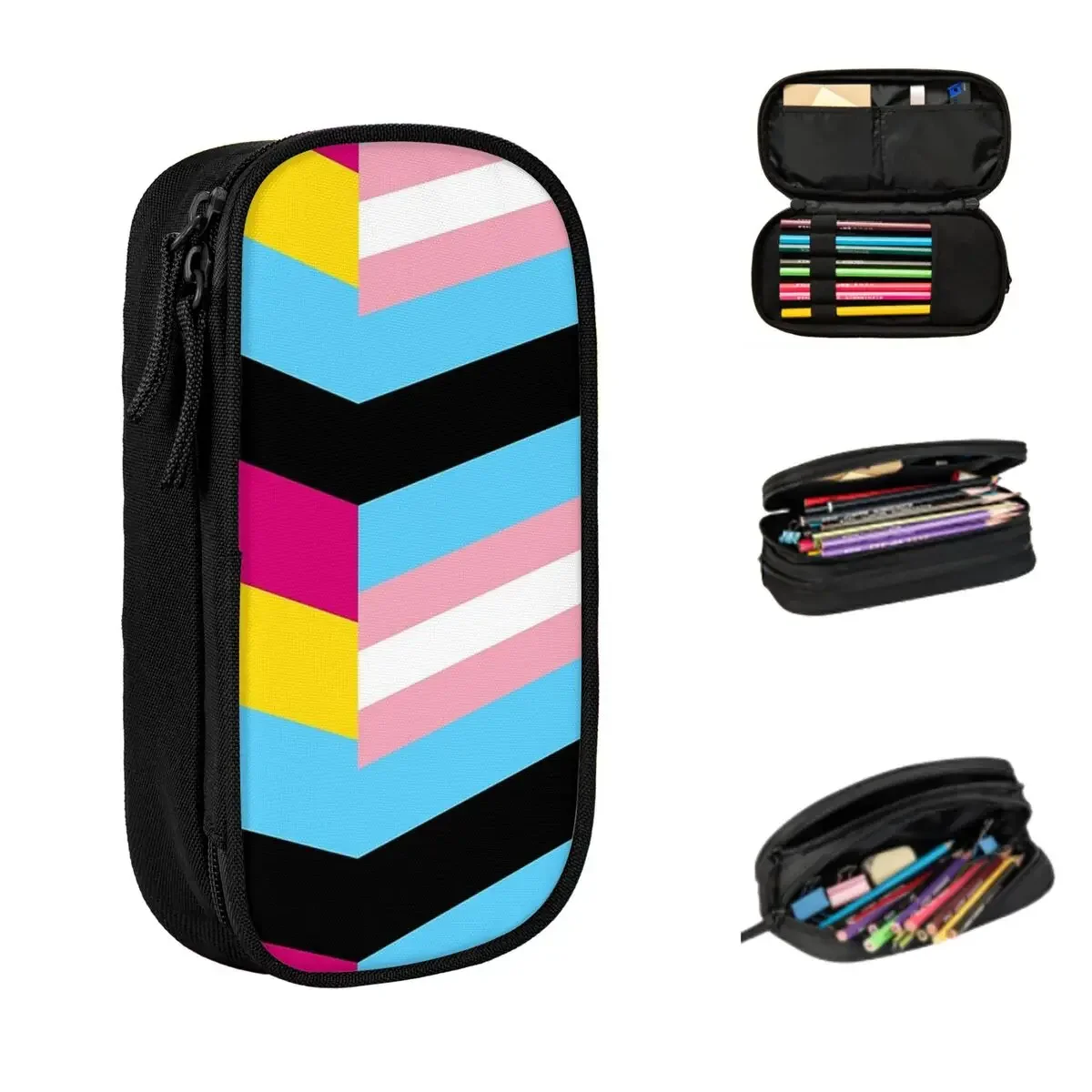 Пеналы Pan And Trans Pride, большие вместительные сумки для ручек, коробка для ручек, пенал для мальчиков и девочек, студентов, канцелярские принадлежности, школьный офис
Пеналы Pan And Trans Pride, большие вместительные сумки для ручек, коробка для ручек, пенал для мальчиков и девочек, студентов, канцелярские принадлежности, школьный офис