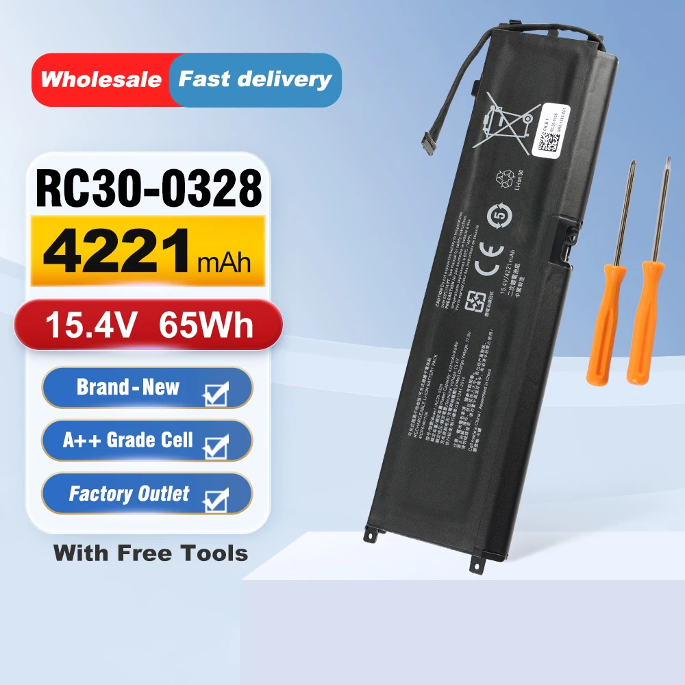 ETESBAY RC30-0328 Laptop Battery 4ICP5/46/108 for Razer Blade 15 2020 RZ09-0328 RZ09-03304x RZ09-03305x RZ09-0330x
ETESBAY RC30-0328 Laptop Battery 4ICP5/46/108 for Razer Blade 15 2020 RZ09-0328 RZ09-03304x RZ09-03305x RZ09-0330x