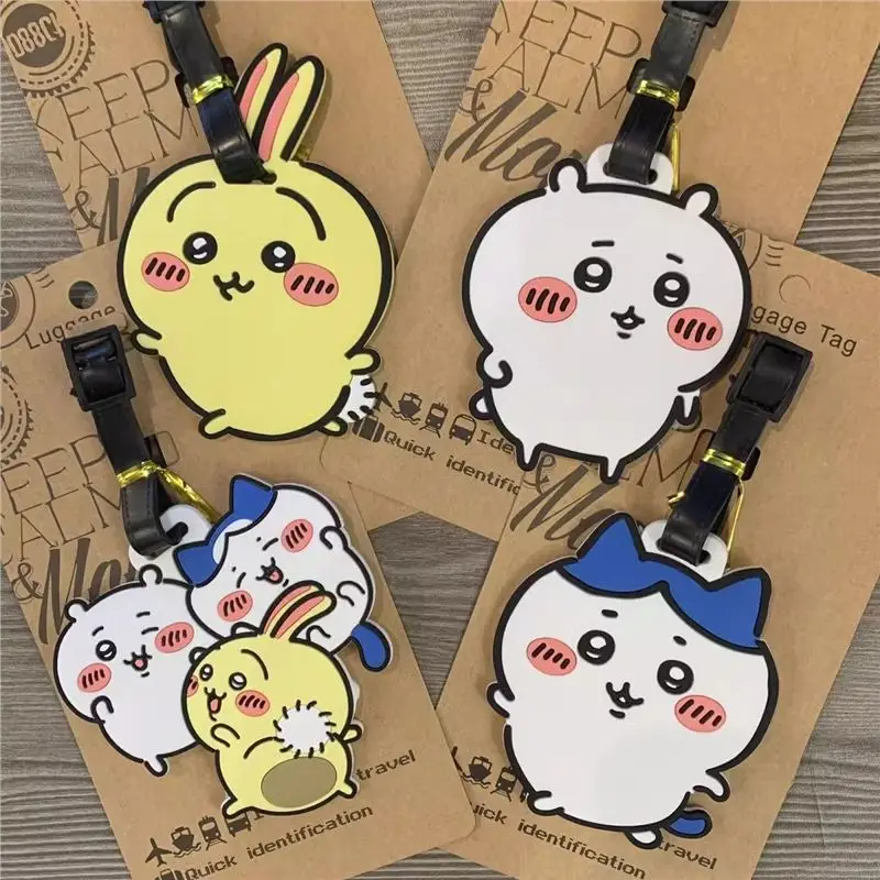 Милая бирка для багажа Kawaii Chiikawa Hachiware, мультяшный брелок для чемодана, идентификационная карта, клипса для адреса, портативный подарок для путешествий
Милая бирка для багажа Kawaii Chiikawa Hachiware, мультяшный брелок для чемодана, идентификационная карта, клипса для адреса, портативный подарок для путешествий