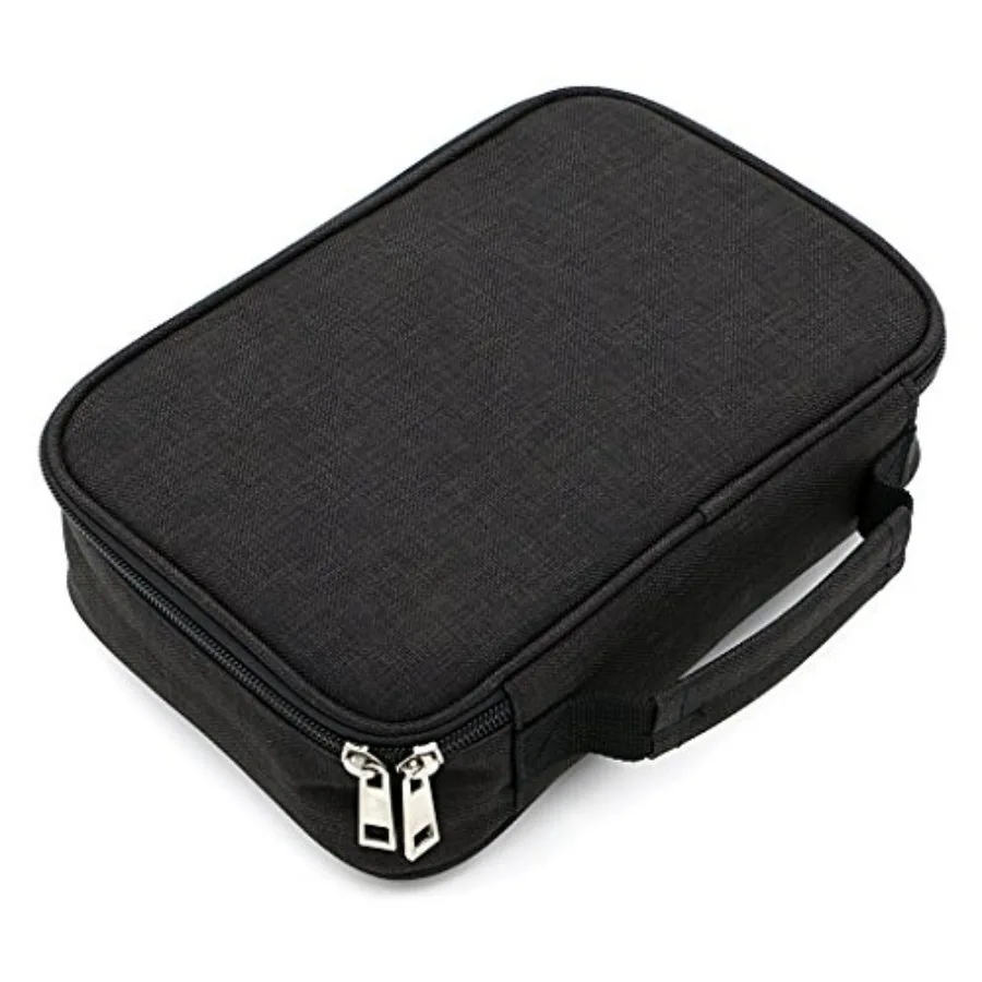® High Capacity Zipper Case- Multi-Functional for Stationery and Pencil, 72 Slots Colored Portable Bags With 2 Removable Sleeve
® High Capacity Zipper Case- Multi-Functional for Stationery and Pencil, 72 Slots Colored Portable Bags With 2 Removable Sleeve