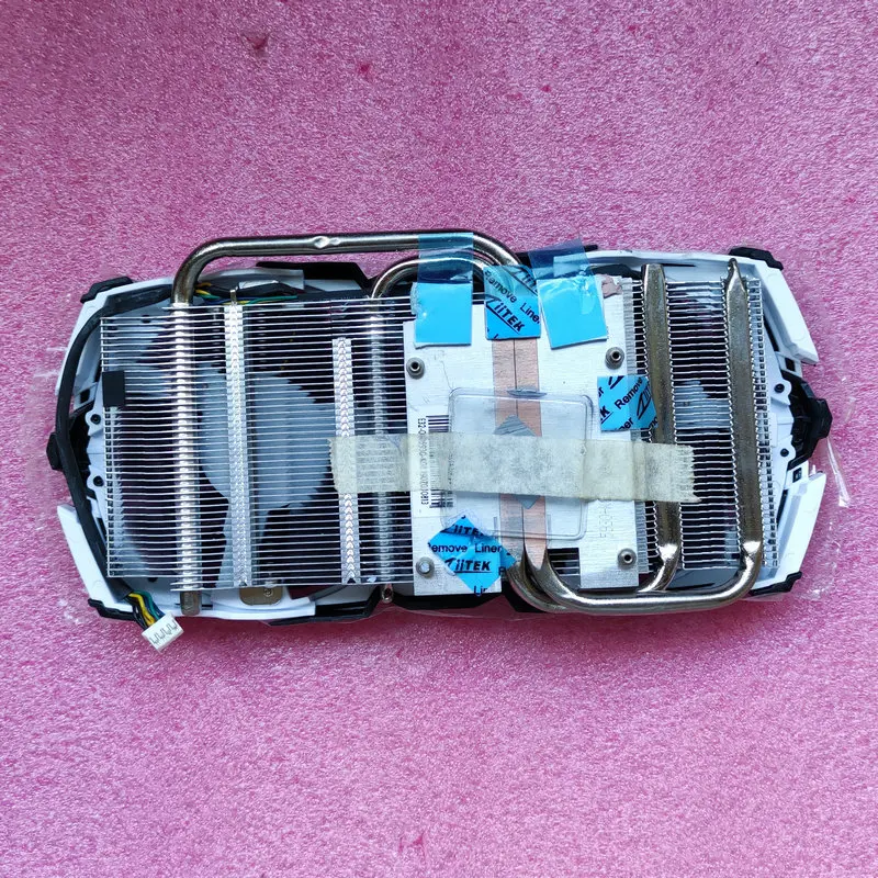 Охладитель радиатора для видеокарты MSI RX580 RX570 ARMOR, две тепловые трубы, шаг 53X53 мм, совместимая с RX480 RX470
Охладитель радиатора для видеокарты MSI RX580 RX570 ARMOR, две тепловые трубы, шаг 53X53 мм, совместимая с RX480 RX470