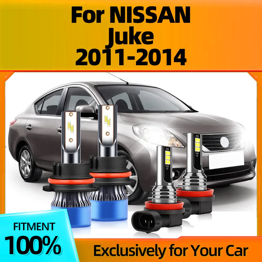 2/4Pcs LED Headlight Bulb Car Fog Lamp 12V 150W 45000LM 3570 CSP Chip Auto Headlamp For NISSAN Juke 2011 2012 2013 2014
2/4Pcs LED Headlight Bulb Car Fog Lamp 12V 150W 45000LM 3570 CSP Chip Auto Headlamp For NISSAN Juke 2011 2012 2013 2014