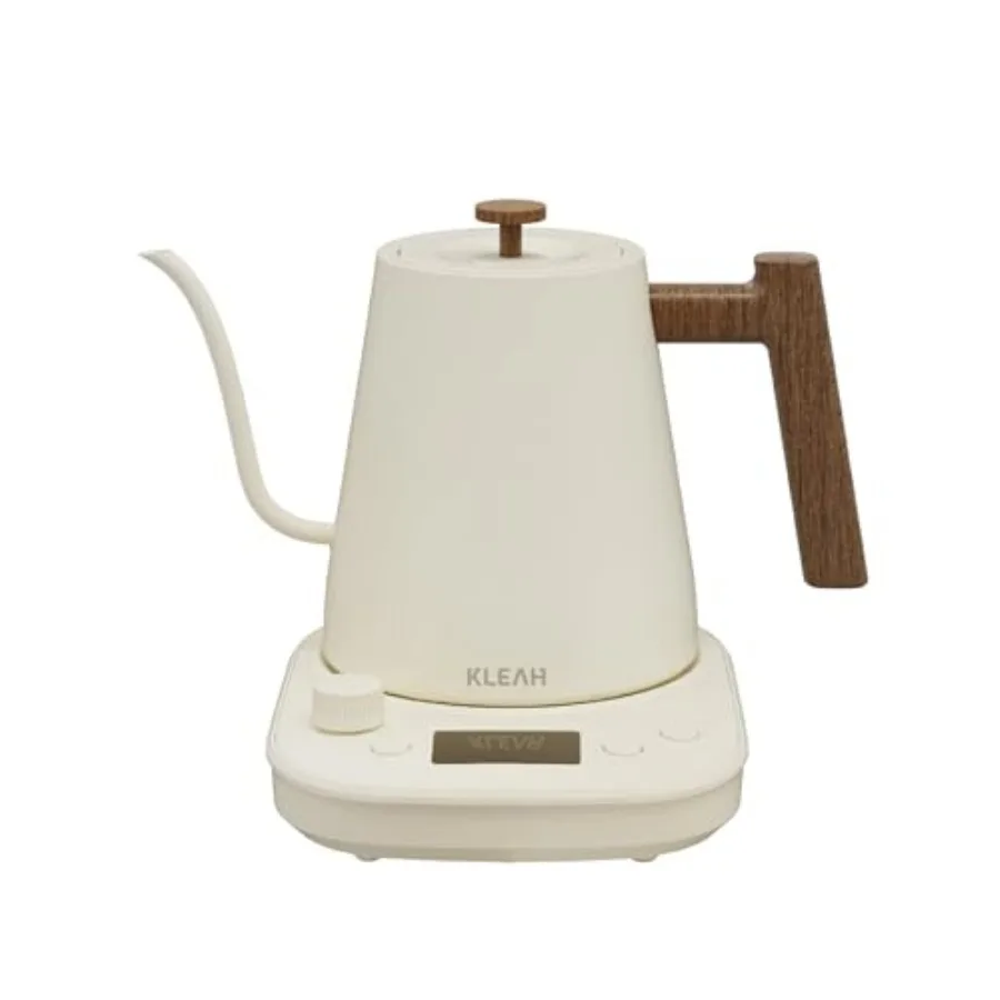 Gooseneck Electric Kettle with Temperature Control - 0.8L Automatic Shut Off Tea and Coffee Kettle Hot Water Boiler Pour Over C
Gooseneck Electric Kettle with Temperature Control - 0.8L Automatic Shut Off Tea and Coffee Kettle Hot Water Boiler Pour Over C