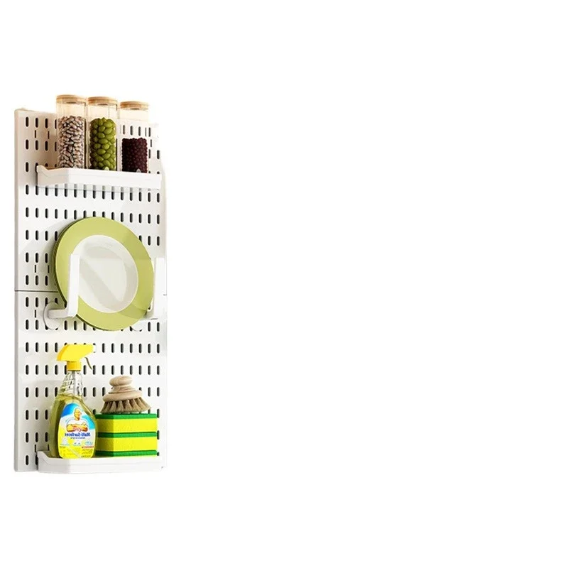 Quick Installation Orifice Plate and Kitchen Rack Packaging - Splicable Pin Plate Accessory - Comes with Combination