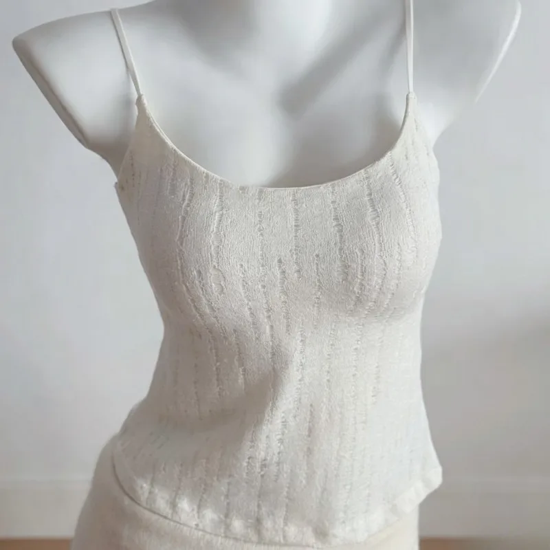 Korean Fashion Women Tops French Padded Bra-style Tank Tops Sweet Japanese Preppy Style Slimming T-shirt Y2k Party Outfit 2026
Korean Fashion Women Tops French Padded Bra-style Tank Tops Sweet Japanese Preppy Style Slimming T-shirt Y2k Party Outfit 2026