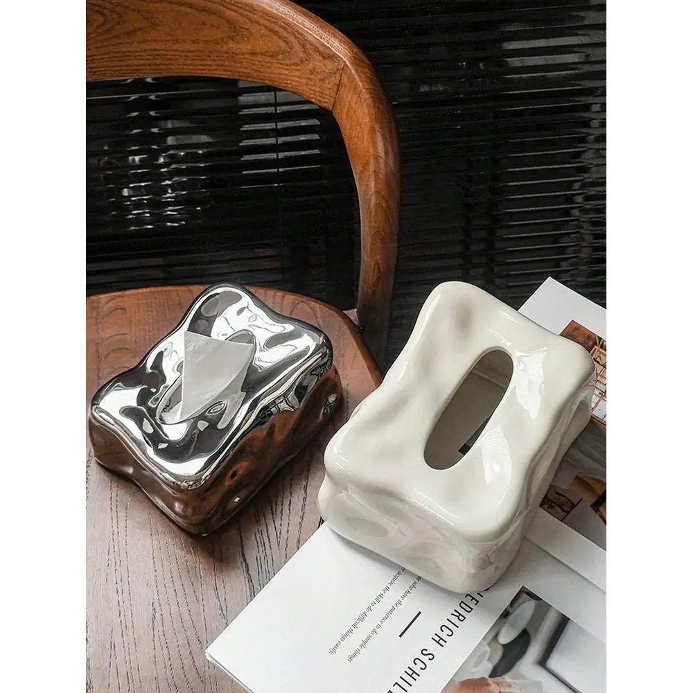 HighGrade Ceramic Glacier Tissue Box, Suitable For Living Room, Office, Bedroom, Bathroom Tissue Storage Decoration, Home Stuff
HighGrade Ceramic Glacier Tissue Box, Suitable For Living Room, Office, Bedroom, Bathroom Tissue Storage Decoration, Home Stuff