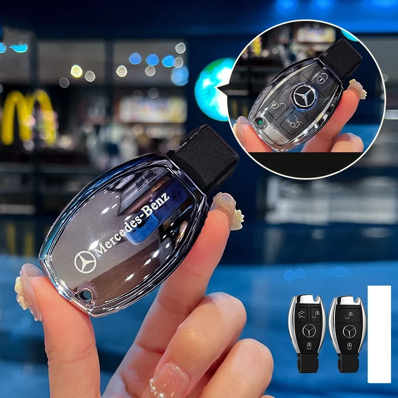 For Mercedes Benz E A B C R Class GLS GLA GLK GLC CLS CLA AMG W204 W205 W212 W463 W176 TPU Car Remote Key Case Cover Shell Fob
For Mercedes Benz E A B C R Class GLS GLA GLK GLC CLS CLA AMG W204 W205 W212 W463 W176 TPU Car Remote Key Case Cover Shell Fob