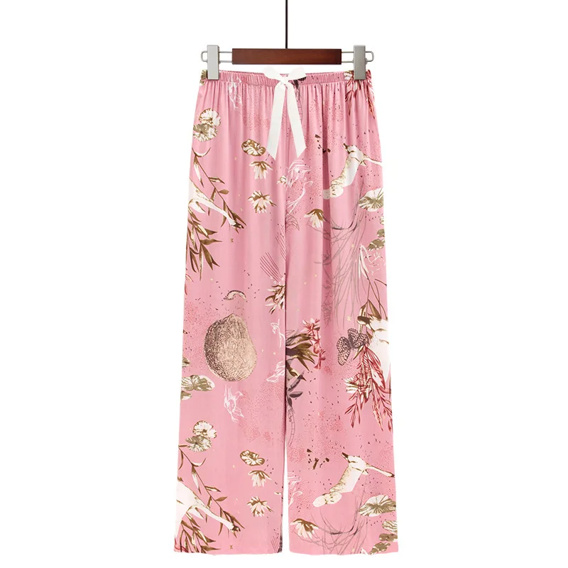 Женский пижамный комплект больших размеров с узлом-бабочкой и широкими брюками из хлопка и шелка для удобной домашней одежды для сна
Женский пижамный комплект больших размеров с узлом-бабочкой и широкими брюками из хлопка и шелка для удобной домашней одежды для сна