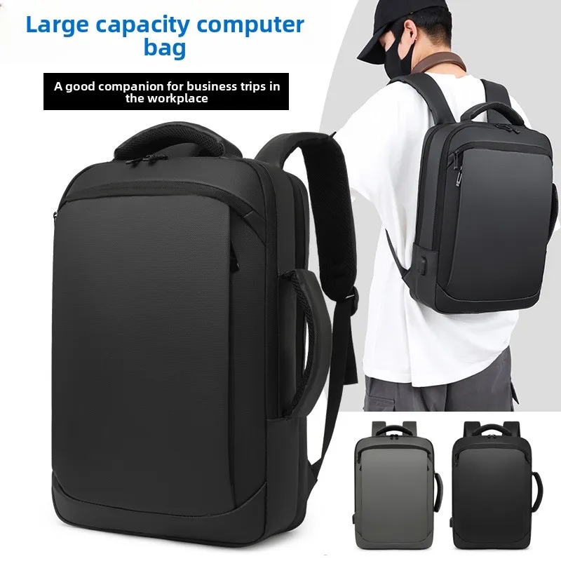 Europe and the United States new Joker backpack large capacity backpack commuter portable multifunctional usb computer bag.
Europe and the United States new Joker backpack large capacity backpack commuter portable multifunctional usb computer bag.