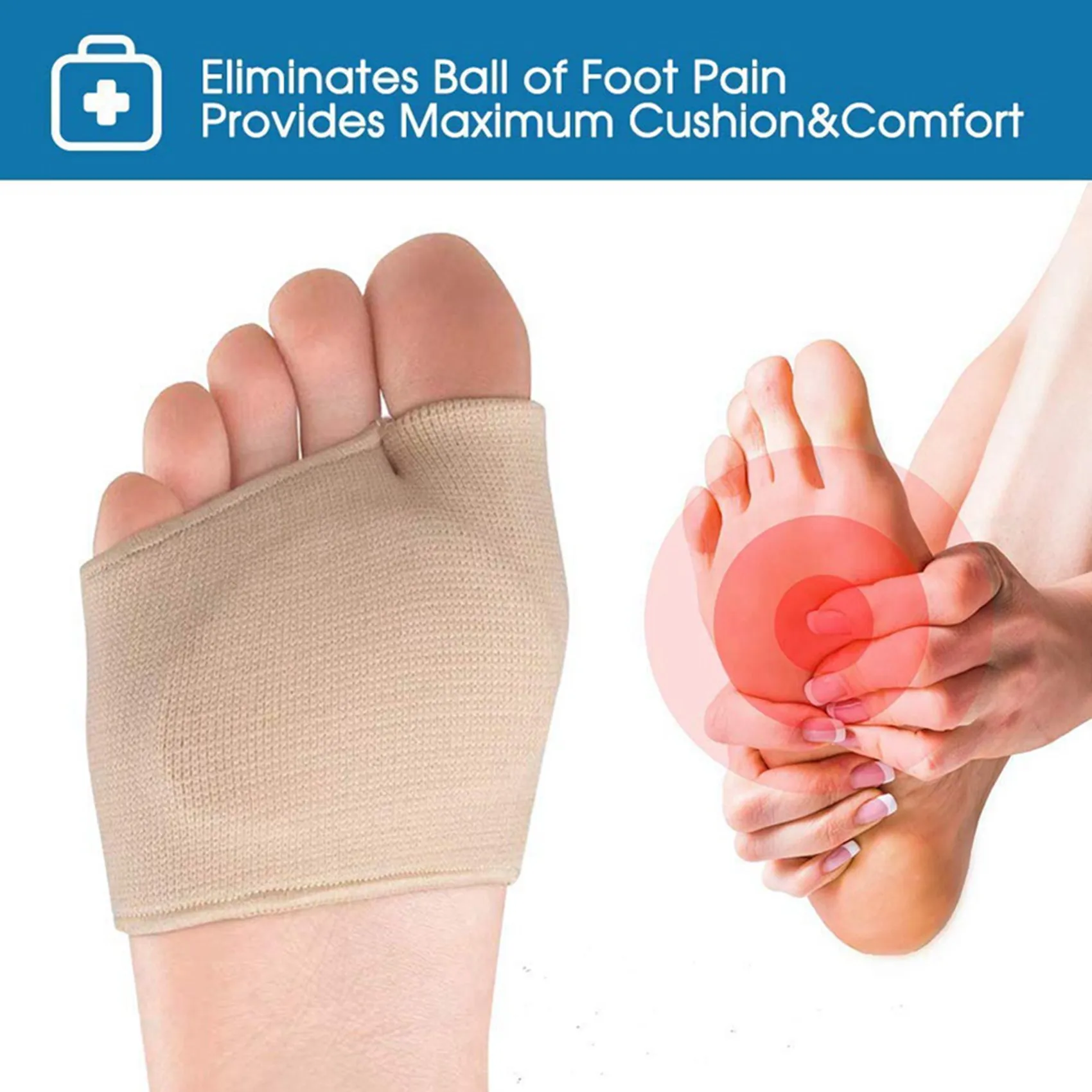 ABWE-Metatarsal Sleeve Pads — 4 пары подушечек для ног и 2 пары гелевых подушек для передней части стопы для метатарзалгии, спитеров, вызовов
ABWE-Metatarsal Sleeve Pads — 4 пары подушечек для ног и 2 пары гелевых подушек для передней части стопы для метатарзалгии, спитеров, вызовов