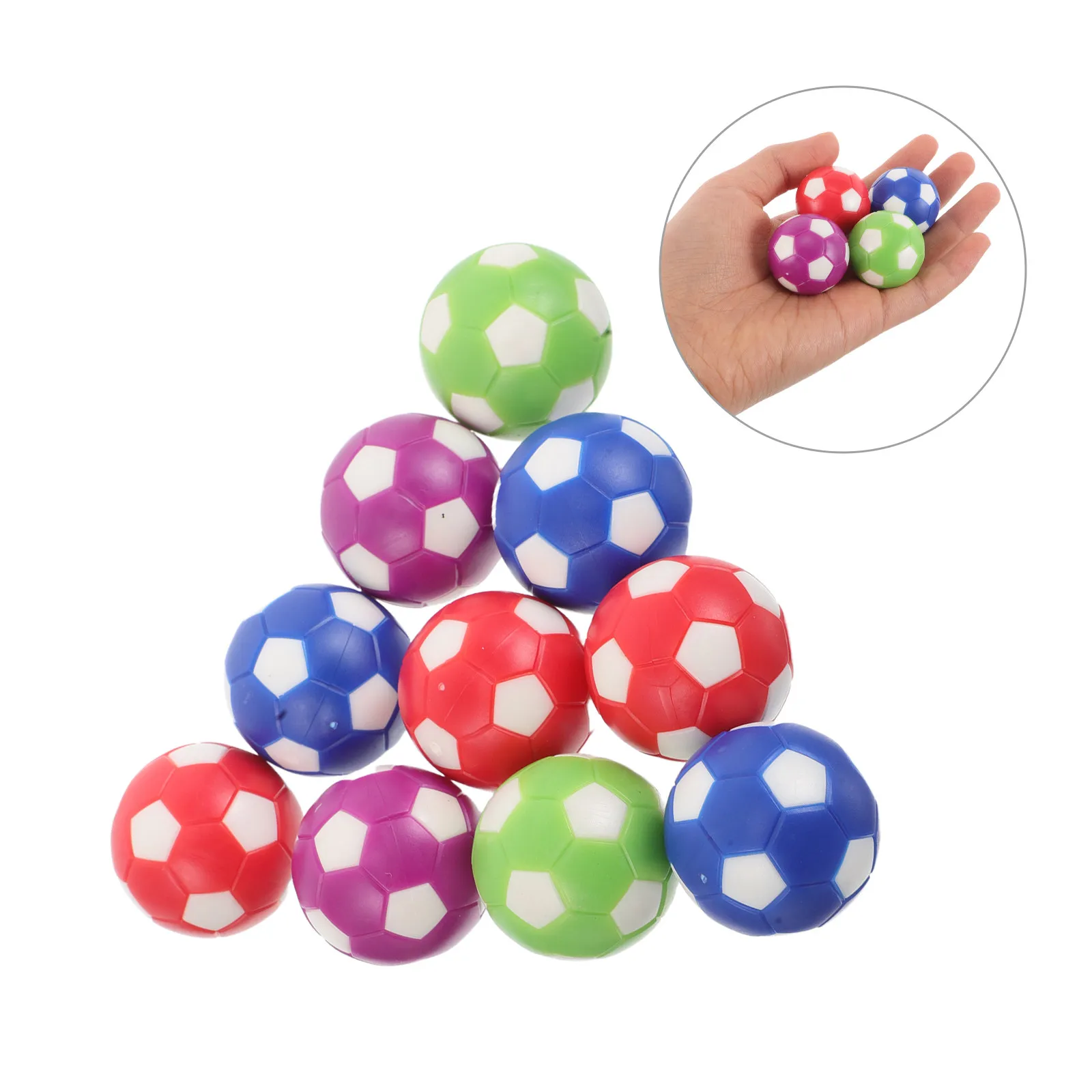 16Pcs Foosball Balls 28Mm Standard Size Table Soccer Replacement Ball Set for Desk Football Machine Multi-Color Long-Lasting
16Pcs Foosball Balls 28Mm Standard Size Table Soccer Replacement Ball Set for Desk Football Machine Multi-Color Long-Lasting