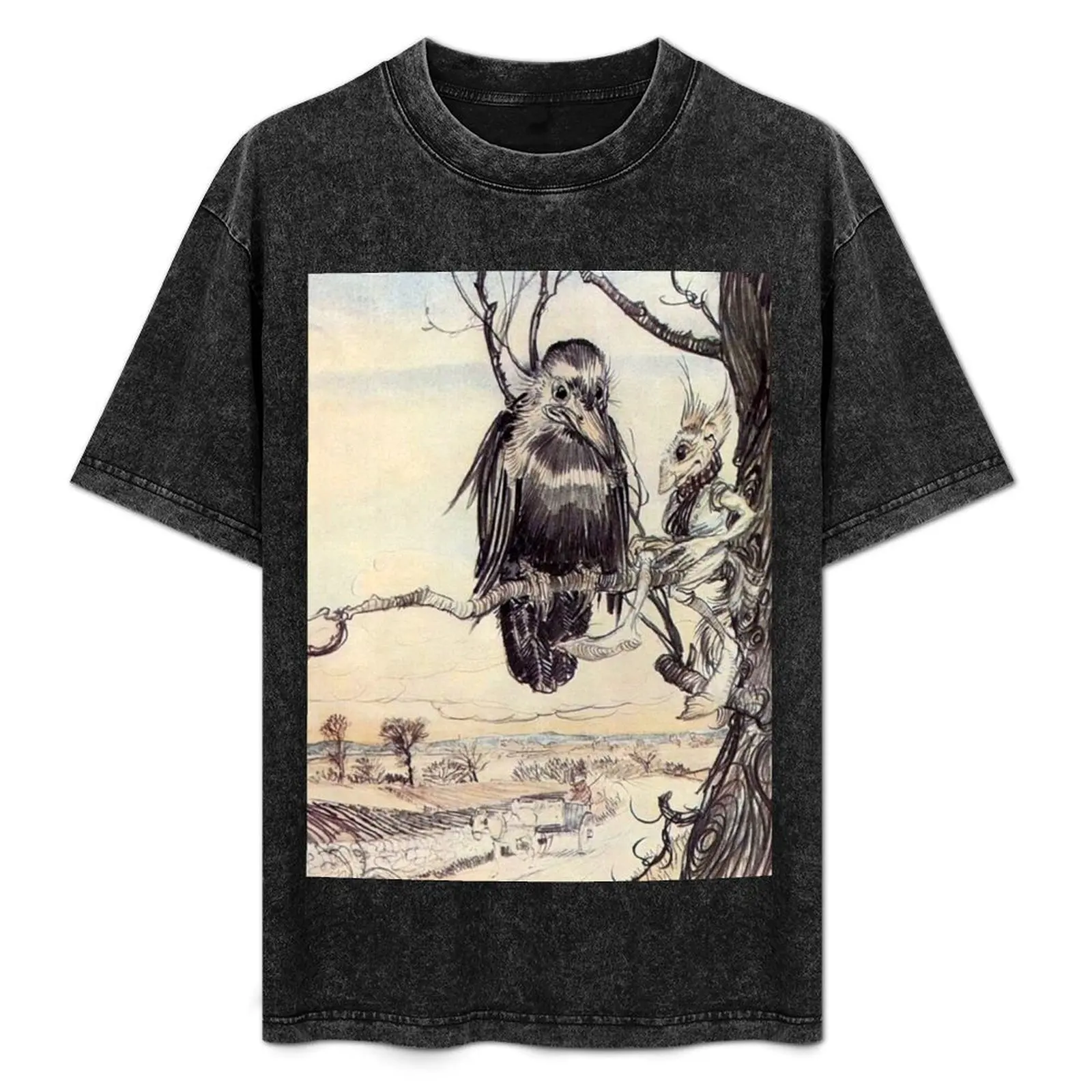The Gossips - Arthur Rackham T-Shirt Casual Breathable Short Sleeve Top
The Gossips - Arthur Rackham T-Shirt Casual Breathable Short Sleeve Top