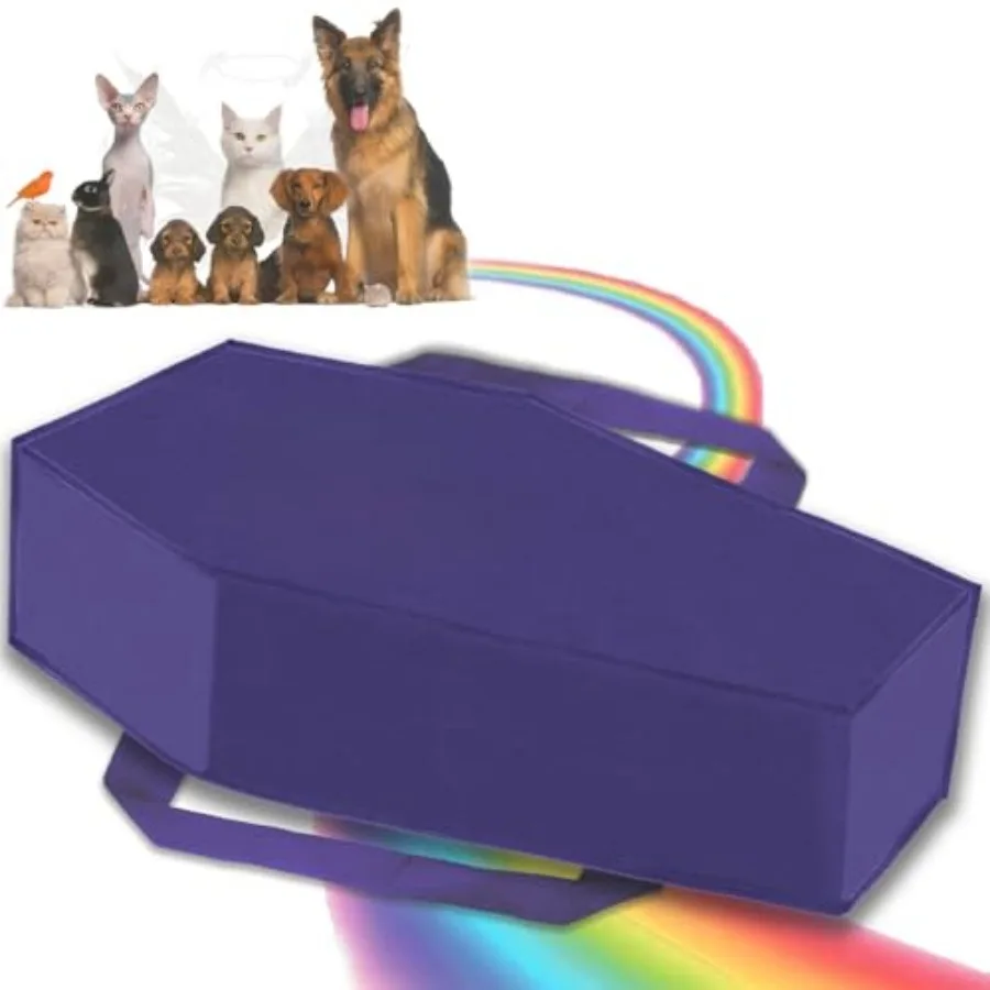 Pet Casket Burial Bag for Cats Dogs, Eco-Friendly Pet Burial Box for Small 23.6″Coffin for Pet Loss Gift Indigo, S
Pet Casket Burial Bag for Cats Dogs, Eco-Friendly Pet Burial Box for Small 23.6″Coffin for Pet Loss Gift Indigo, S