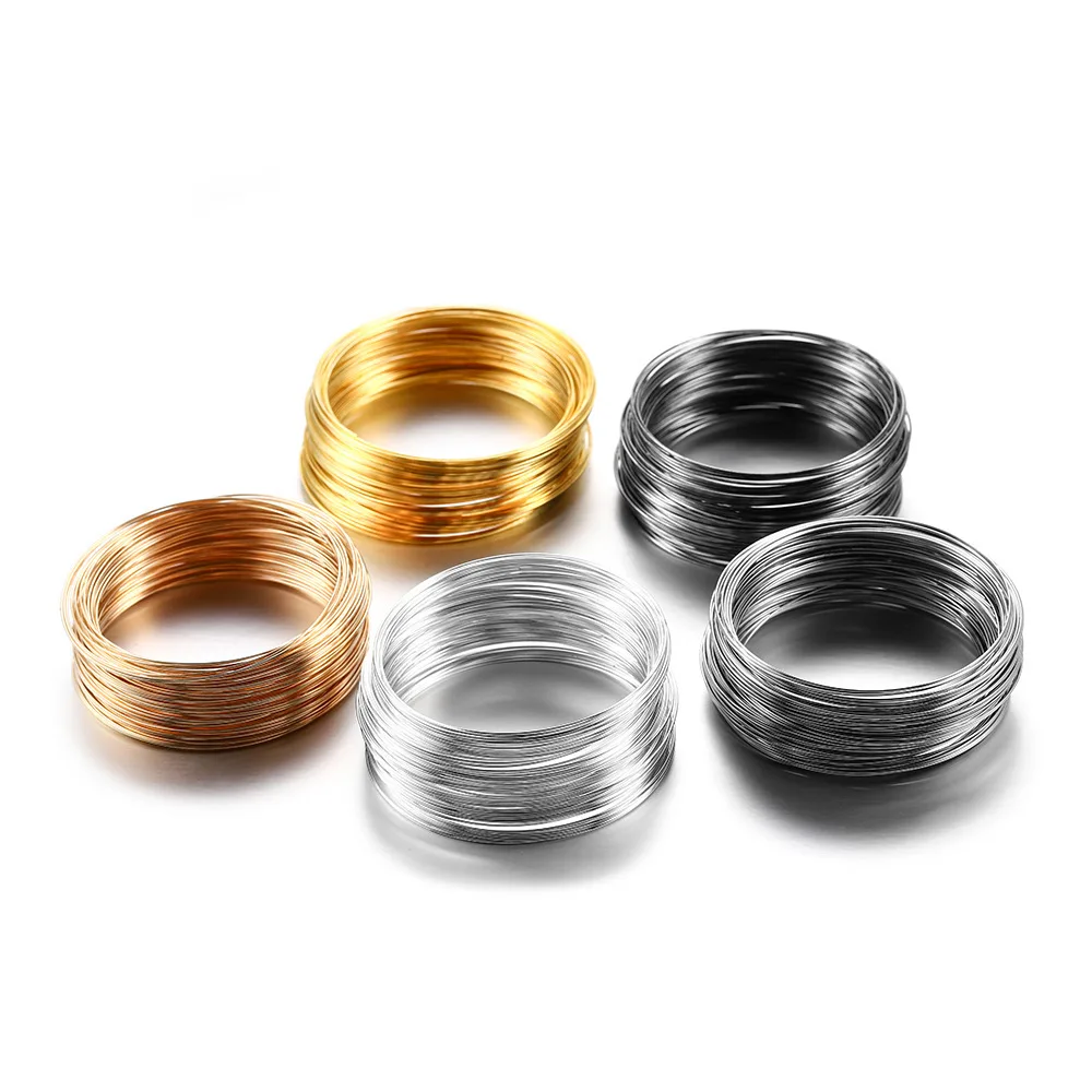 100Cycles/PC 6cm x 0.6mm Memory Steel Wire Bracelet DIY Bracelet Accessories For Jewelry Making
100Cycles/PC 6cm x 0.6mm Memory Steel Wire Bracelet DIY Bracelet Accessories For Jewelry Making