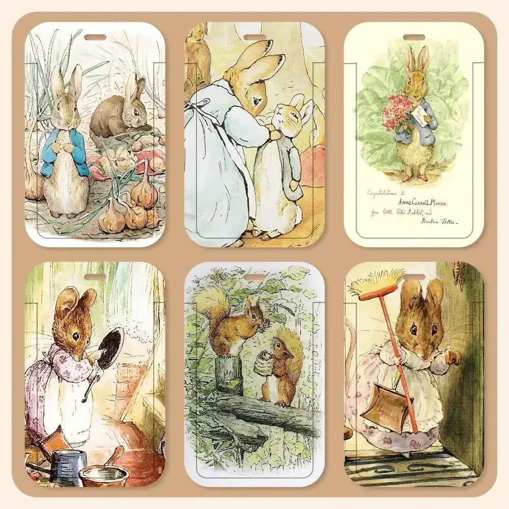Beatrix Potter Character Illustration Movie Sticky Lanyard Card Holders Student ID Card Holders Neckband Card
Beatrix Potter Character Illustration Movie Sticky Lanyard Card Holders Student ID Card Holders Neckband Card