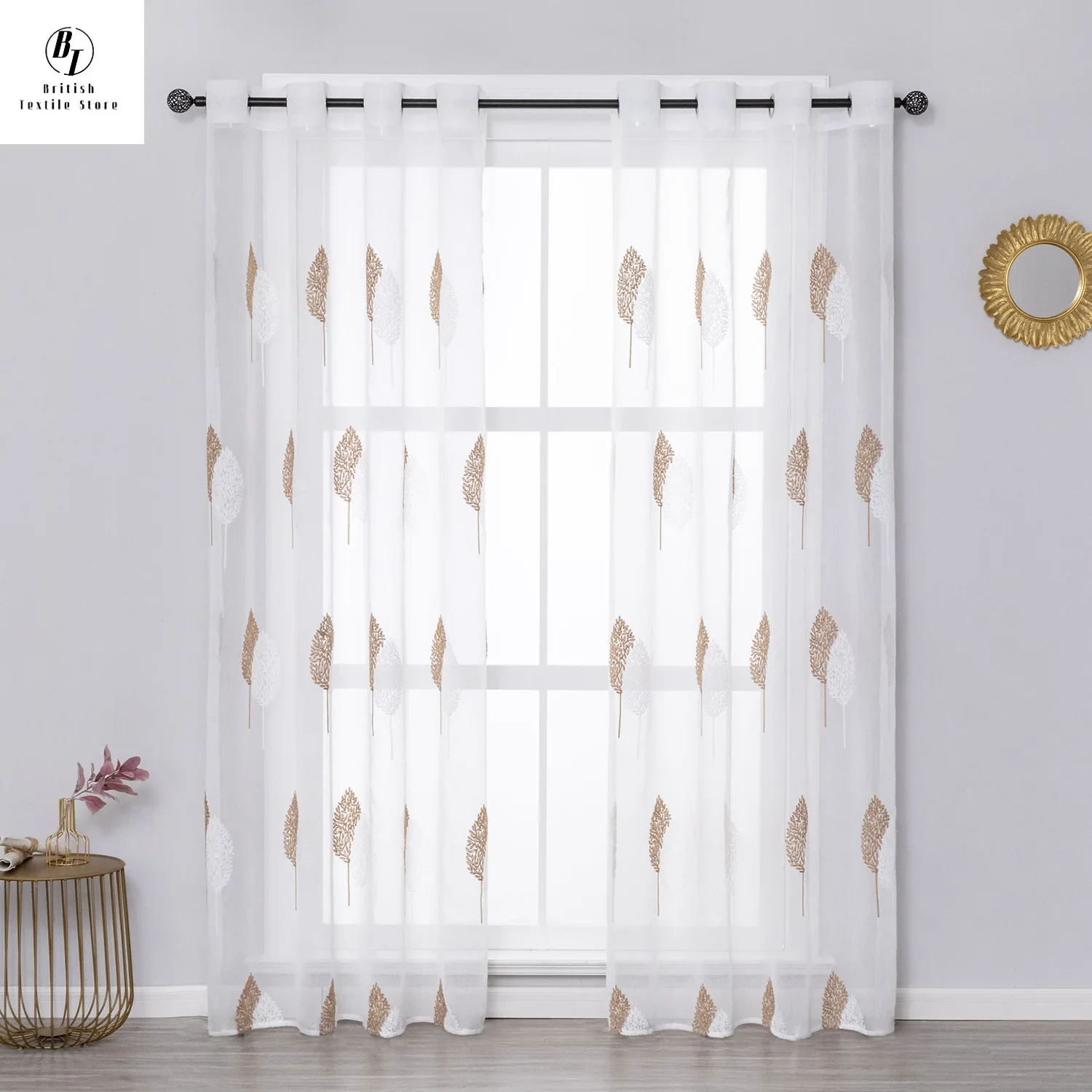 Double Leaves Embroidered White Tulle Curtains for Living Room Bedroom Dining Study Hall Nature Vertically Simple Decor 커튼
Double Leaves Embroidered White Tulle Curtains for Living Room Bedroom Dining Study Hall Nature Vertically Simple Decor 커튼