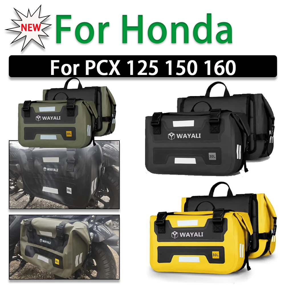 2024 New Tool Saddle Bag For HONDA PCX 125 150 160 PCX125 Motorcycle Waterproof Outdoor Large Capacity Luggage Storage Panniers
2024 New Tool Saddle Bag For HONDA PCX 125 150 160 PCX125 Motorcycle Waterproof Outdoor Large Capacity Luggage Storage Panniers