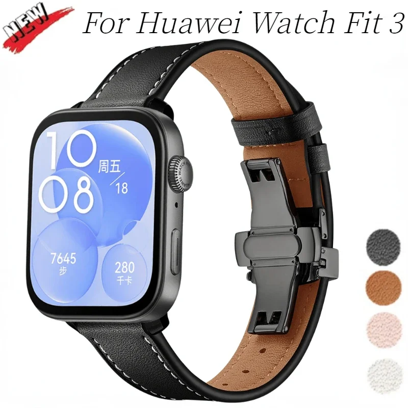 Genuine Leather Strap For Huawei Watch Fit 3 Business Classic Replacement Bracelet Wristband Correa For Huawei Watch Fit 3 Belt
Genuine Leather Strap For Huawei Watch Fit 3 Business Classic Replacement Bracelet Wristband Correa For Huawei Watch Fit 3 Belt