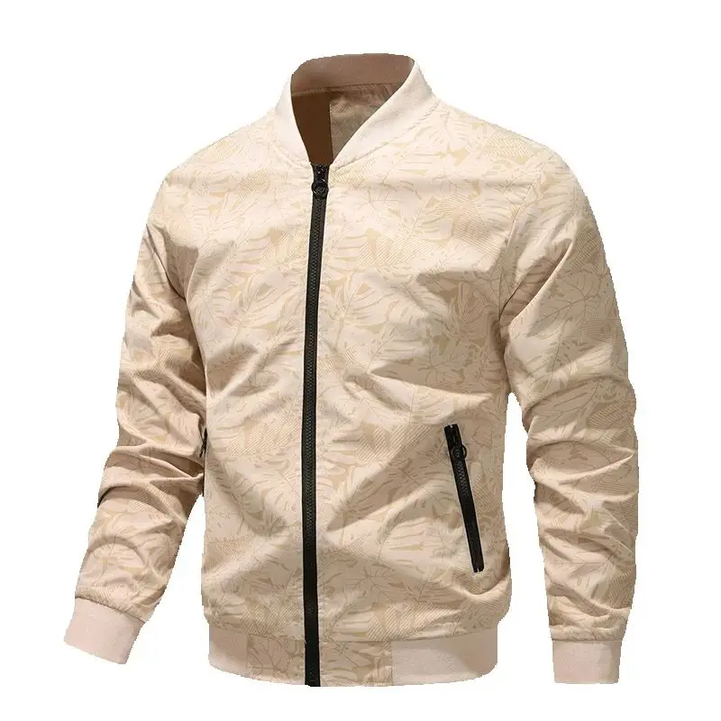 Men's Printed Coat Spring Autumn Fashion Brand Youth Baseball Collar Jacket Popular New Style
Men's Printed Coat Spring Autumn Fashion Brand Youth Baseball Collar Jacket Popular New Style