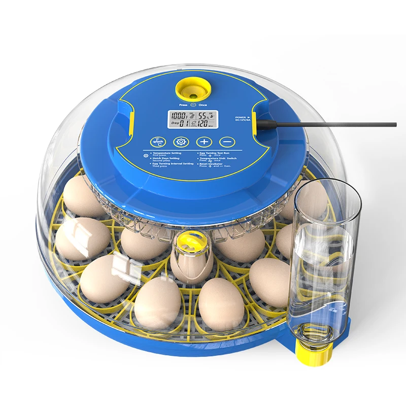New Mini 18egg Incubator Online Full Automatics Incubations Machine / Automatics Egg Turning Automatic Water Addition
New Mini 18egg Incubator Online Full Automatics Incubations Machine / Automatics Egg Turning Automatic Water Addition