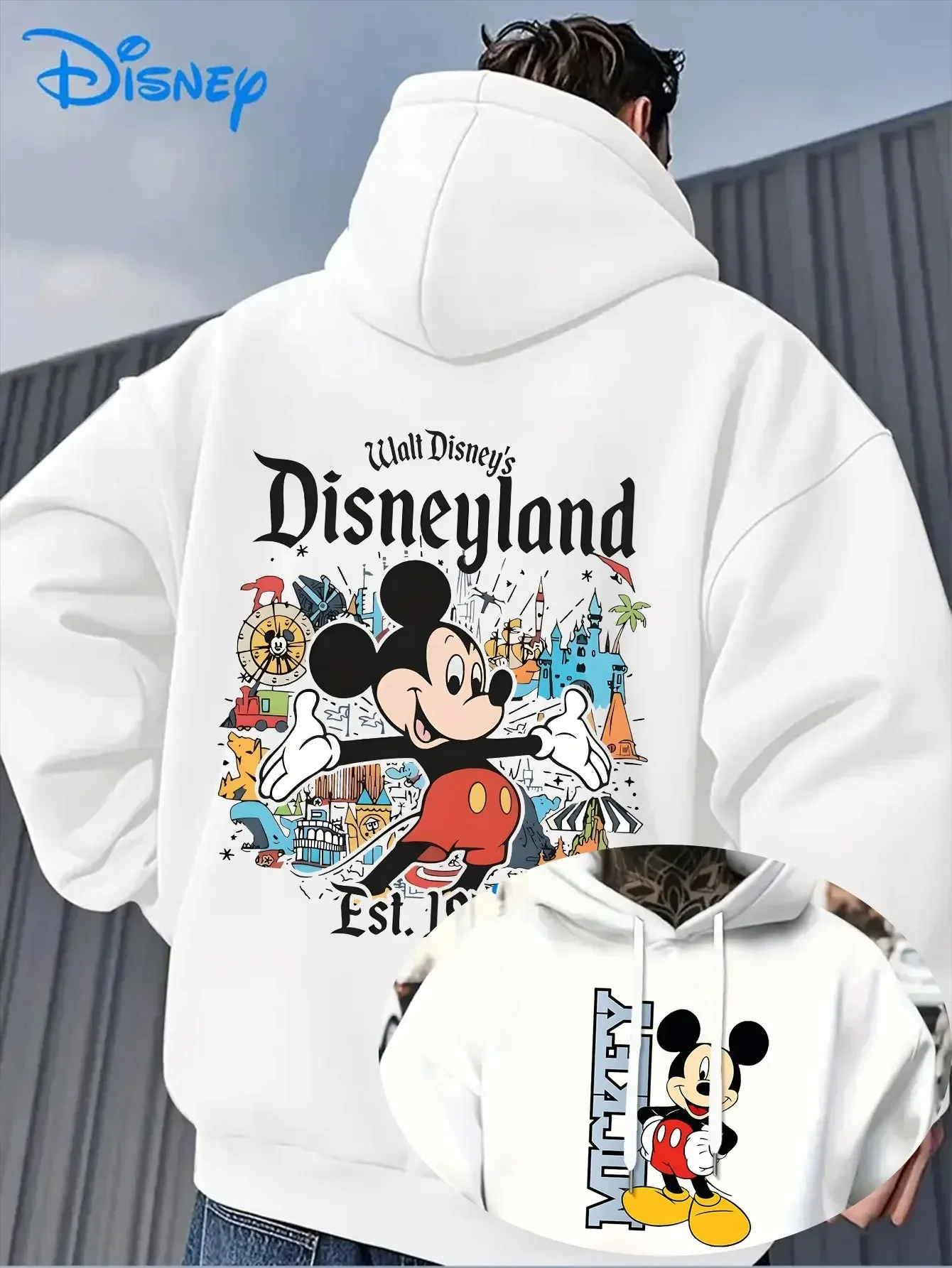 Толстовки с капюшоном Disney Castle Mickey, стильная одежда, новая модель, большие размеры, унисекс, высококачественная толстовка, спортивные топы с графическим принтом для пар
Толстовки с капюшоном Disney Castle Mickey, стильная одежда, новая модель, большие размеры, унисекс, высококачественная толстовка, спортивные топы с графическим принтом для пар