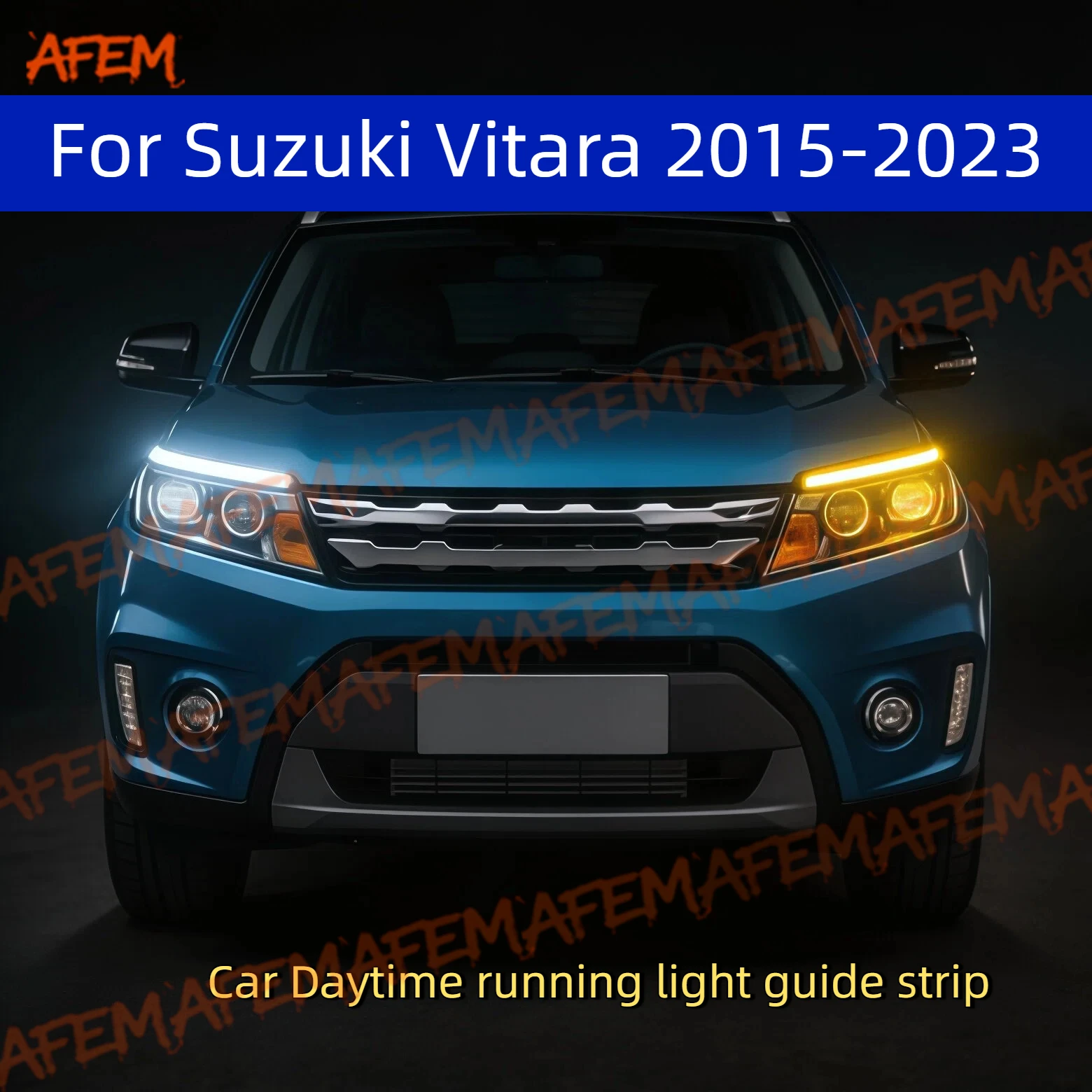 2Pcs 12V Led Guide Strip Headlight For Car Daytime Running Lights Turn Signal DRL Car Modification For Suzuki Vitara 2015-2023
2Pcs 12V Led Guide Strip Headlight For Car Daytime Running Lights Turn Signal DRL Car Modification For Suzuki Vitara 2015-2023