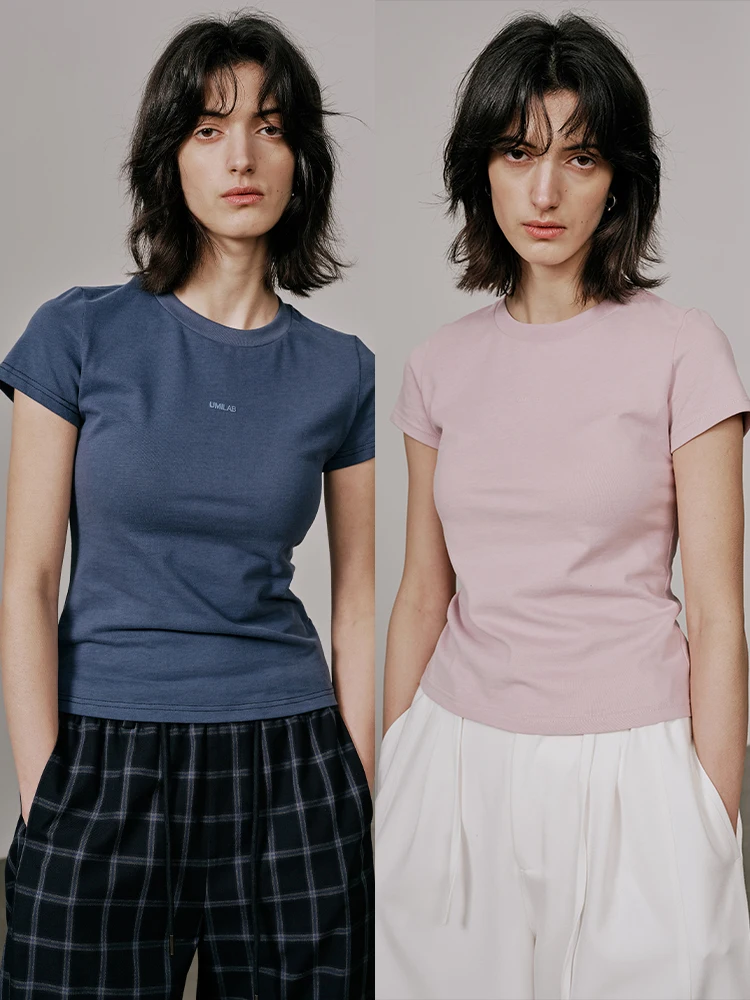 Spring Summer Special Sale UMILAB Cloud Travel Raseel Cotton Logo Slim Fit Letter T Shirt Women's Casual round Neck Short Sle...
Spring Summer Special Sale UMILAB Cloud Travel Raseel Cotton Logo Slim Fit Letter T Shirt Women's Casual round Neck Short Sle...