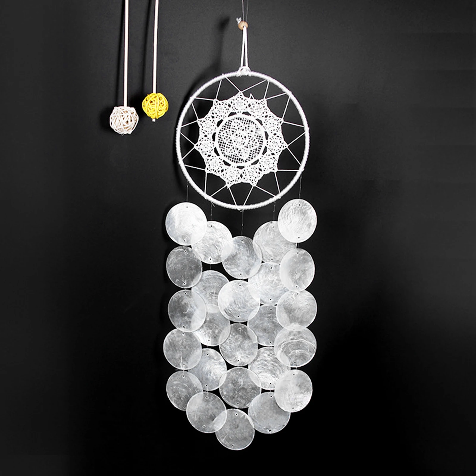 100pcs Round Shells Beads Flat Pendant Diy Jewelry Making Accessories Wind Bell Charms For Keychain Earring Embellishment
100pcs Round Shells Beads Flat Pendant Diy Jewelry Making Accessories Wind Bell Charms For Keychain Earring Embellishment