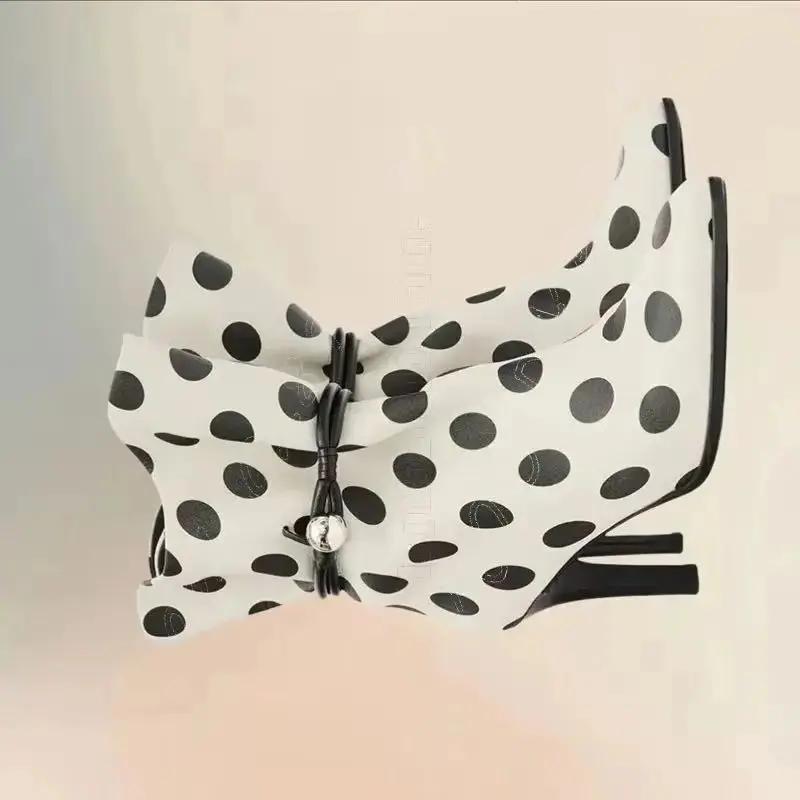 Wave Point Print Pointed Toe Mid Calf Boots Slip On Women Shoes Thin High Heels Fashion Party Banquet 2026 Zapatos Para Mujere
Wave Point Print Pointed Toe Mid Calf Boots Slip On Women Shoes Thin High Heels Fashion Party Banquet 2026 Zapatos Para Mujere