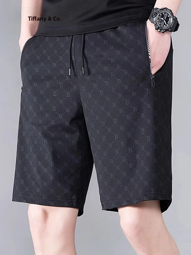 Stephan Men's Summer Ice Silk Qui Dry Casual orts Loose Fit Outdoor Wear Five-Quarter Length Faionable Urban Sle
Stephan Men's Summer Ice Silk Qui Dry Casual orts Loose Fit Outdoor Wear Five-Quarter Length Faionable Urban Sle